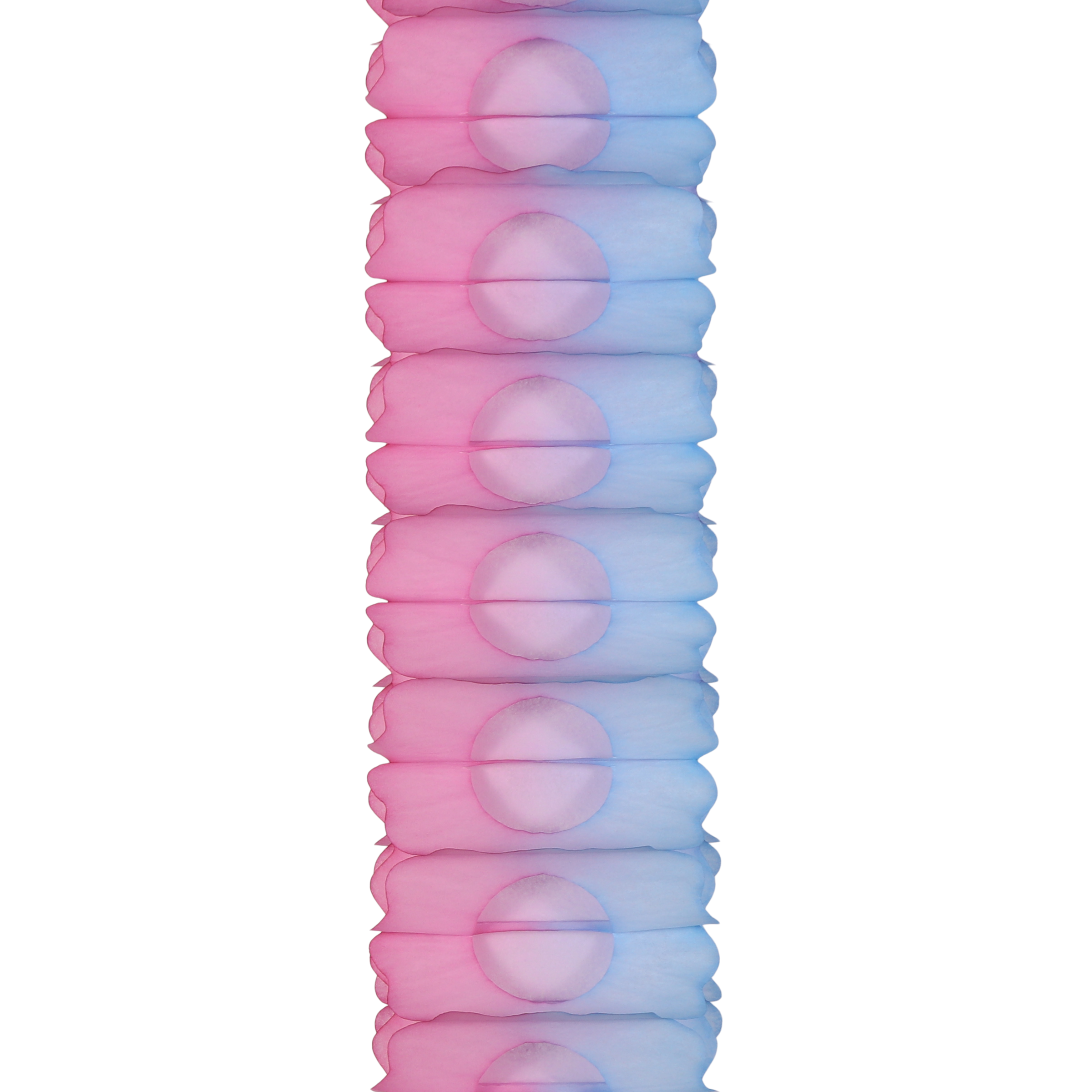 Two-Tone Garland 4m, Rose & Cornflower
