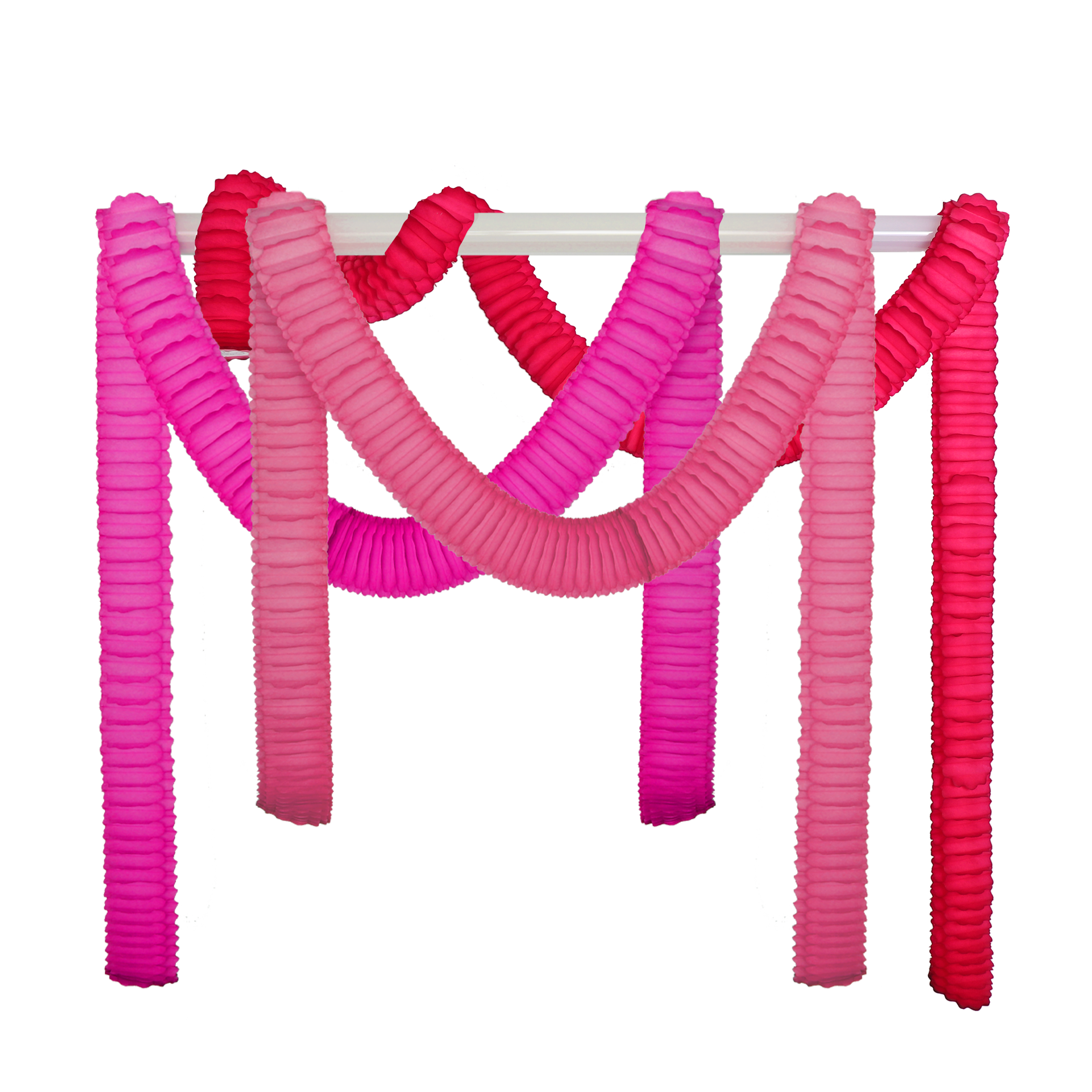 Streamer Garland 2m, Warm Trio