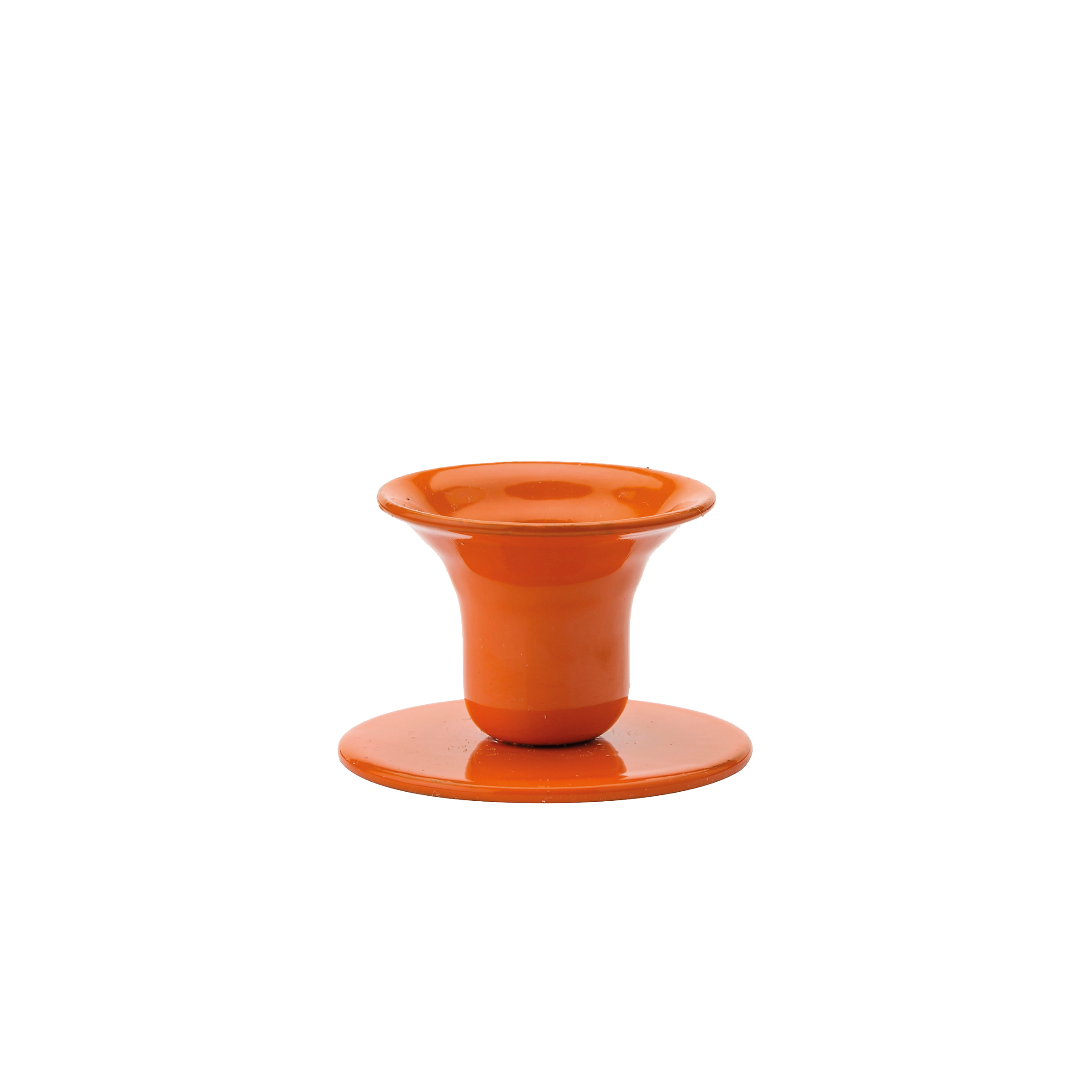 Mini Bell Candle Holder, Orange