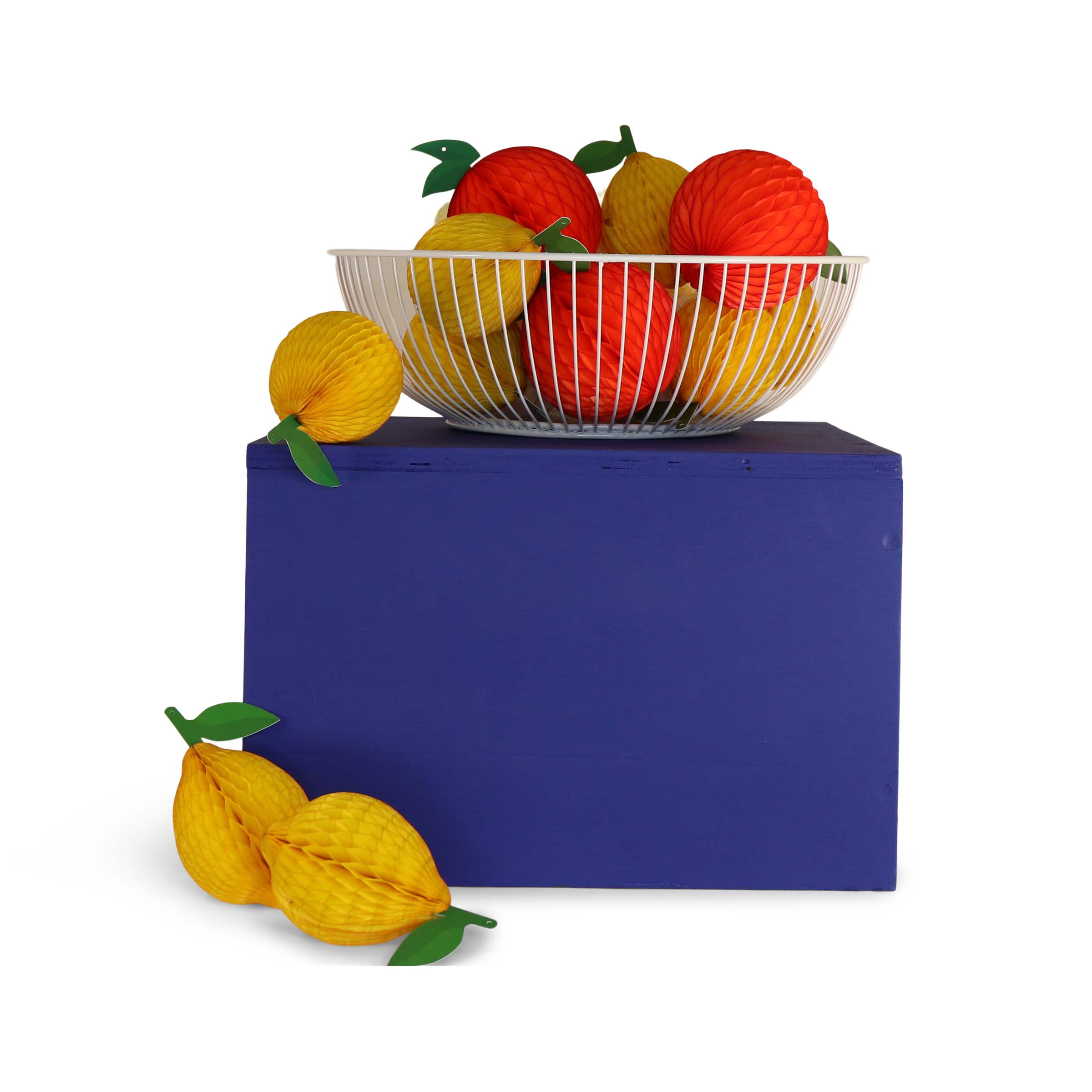 Honeycomb Lemon 10cm, Pack of 3