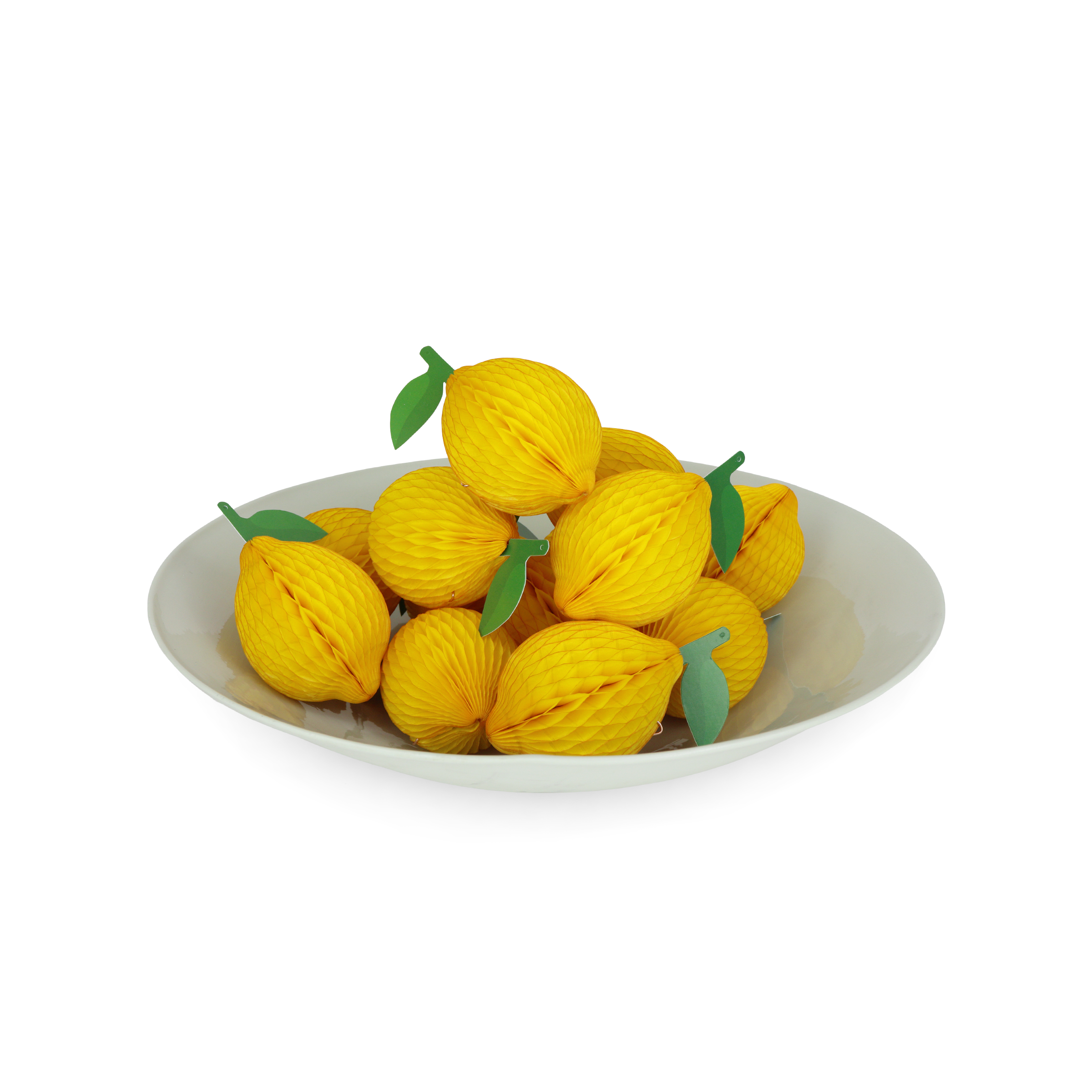 Honeycomb Lemon 10cm, Pack of 3