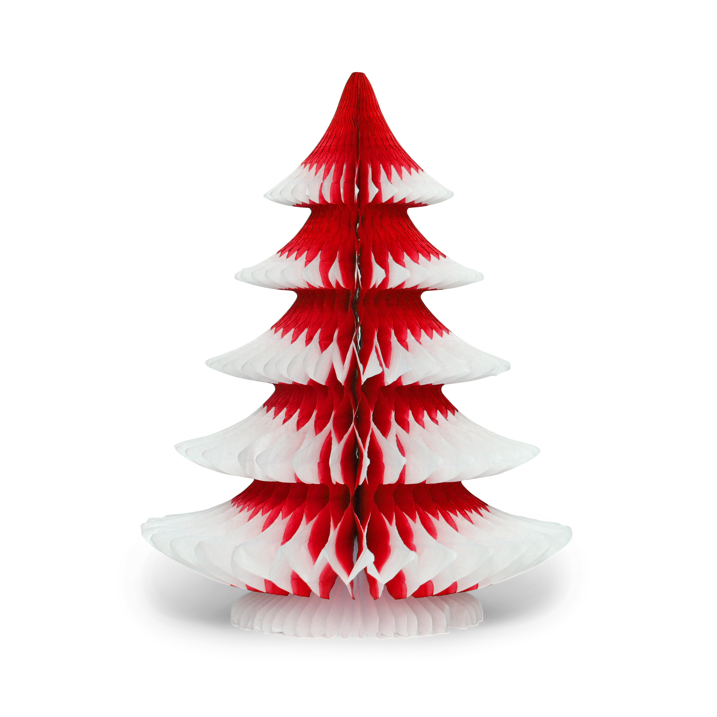 Snow Tip Christmas Tree 25cm, Red