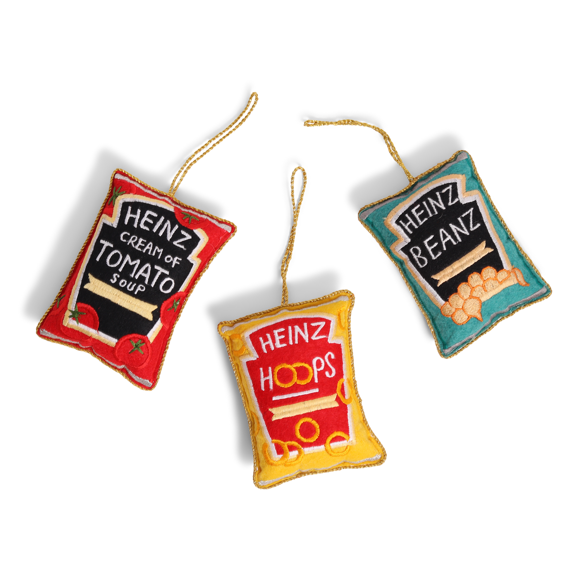 Heinz Soup Embroidered Decoration, 10cm