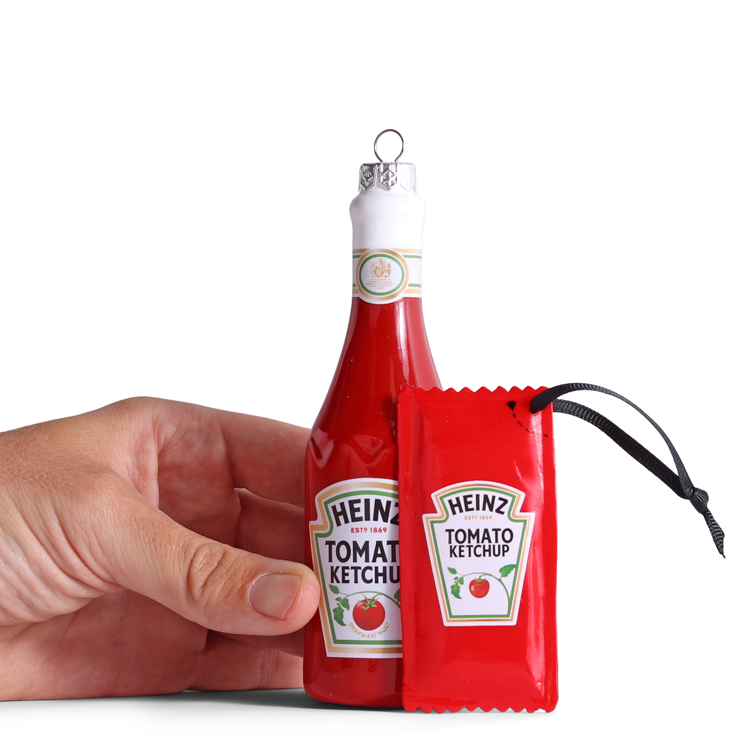 HEINZ Tomato Sauce Sachet Resin Decoration, 8cm