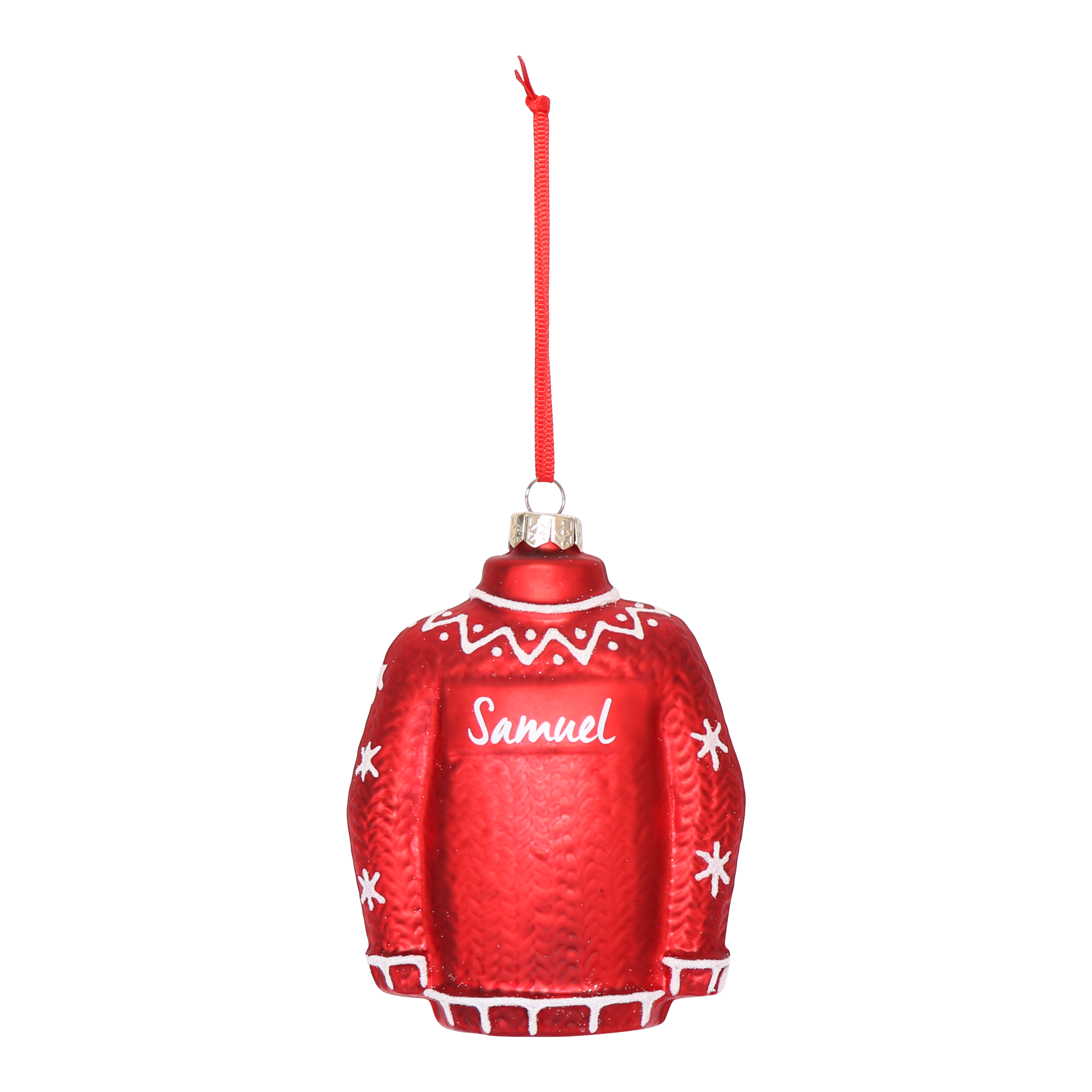 Christmas Jumper Decoration, Personalisable