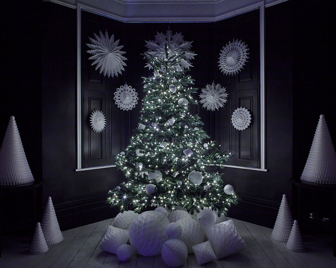Classic Snowflake Fan 45cm