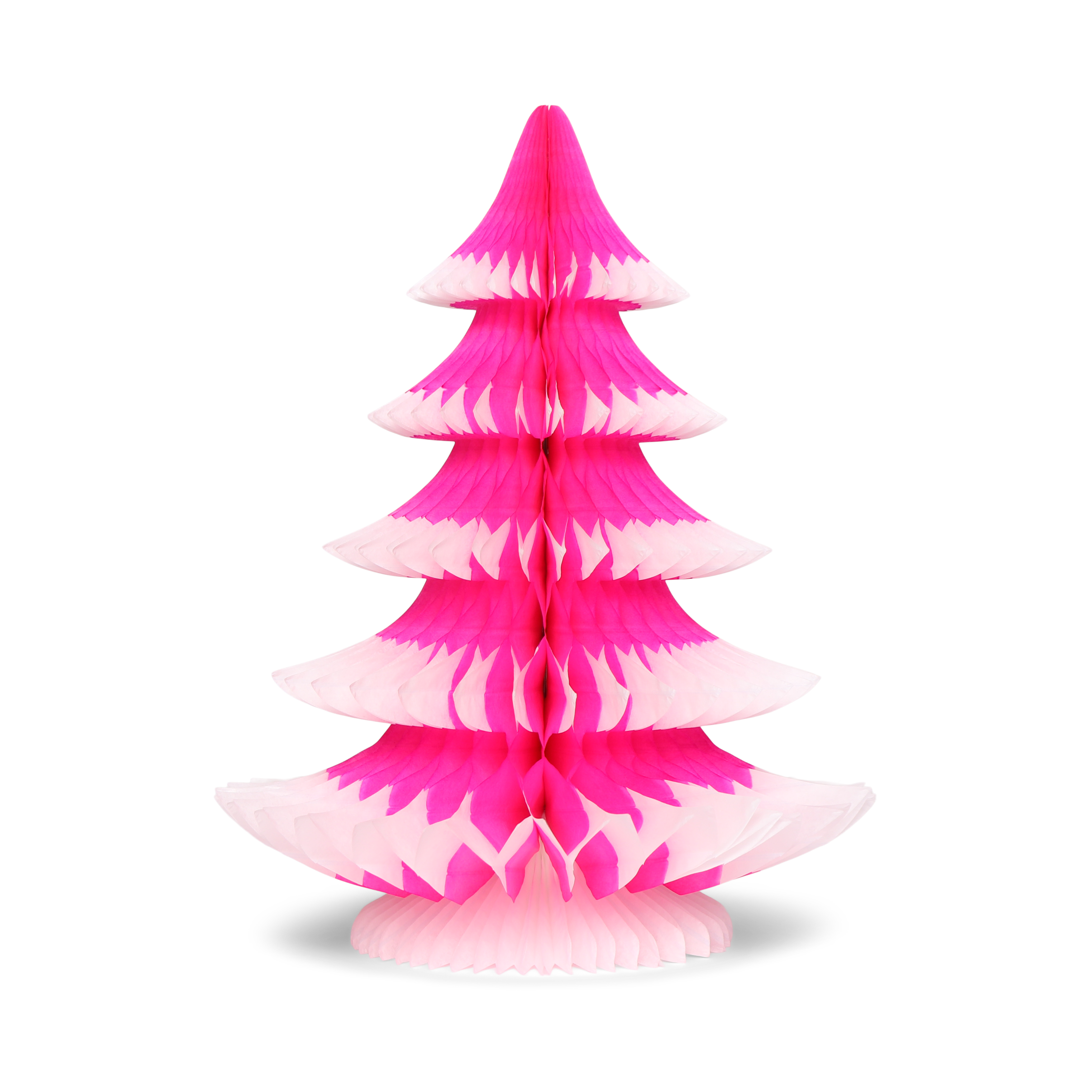 Snow Tip Christmas Tree 25cm, Pink