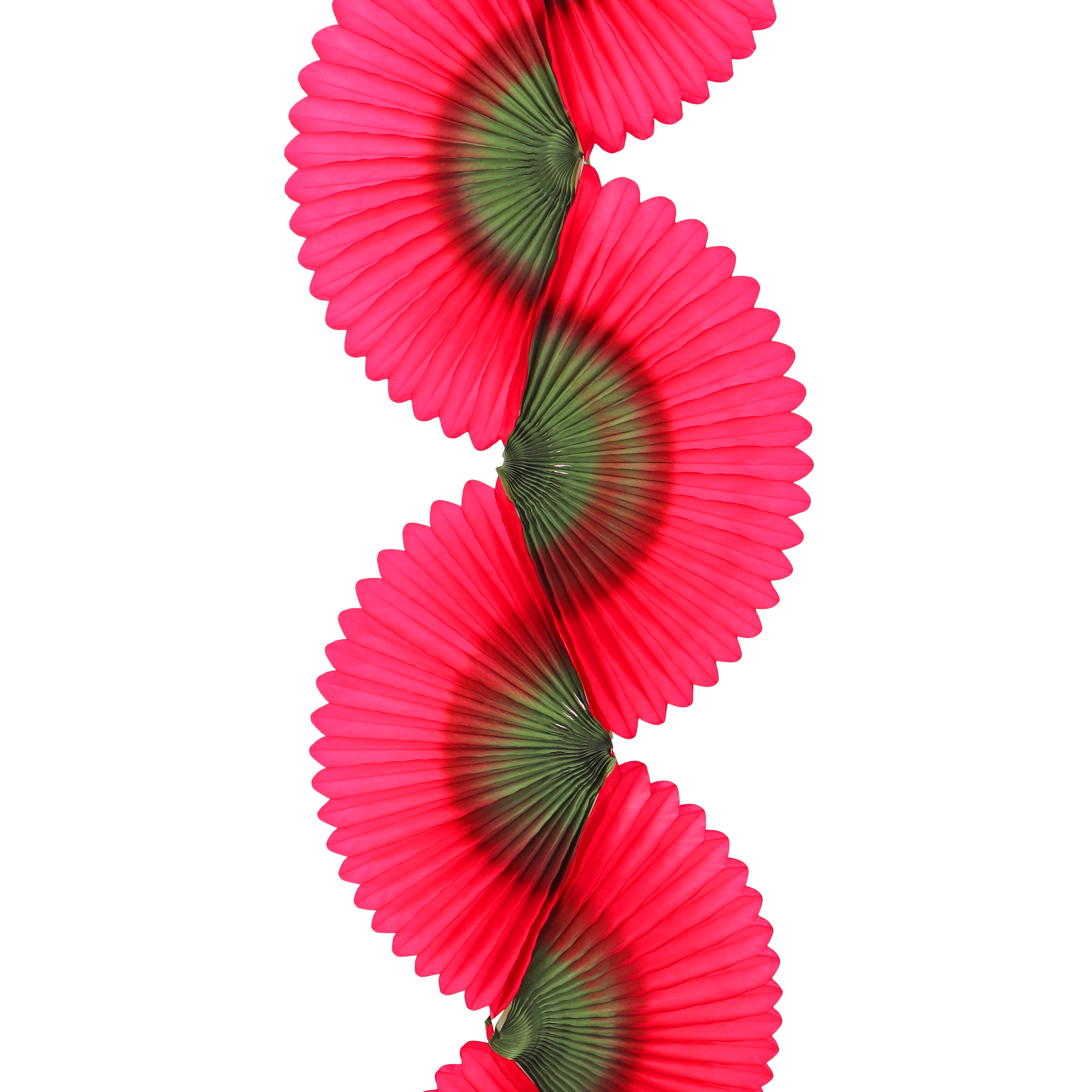 Two-Tone Fan Garland 1.75m
