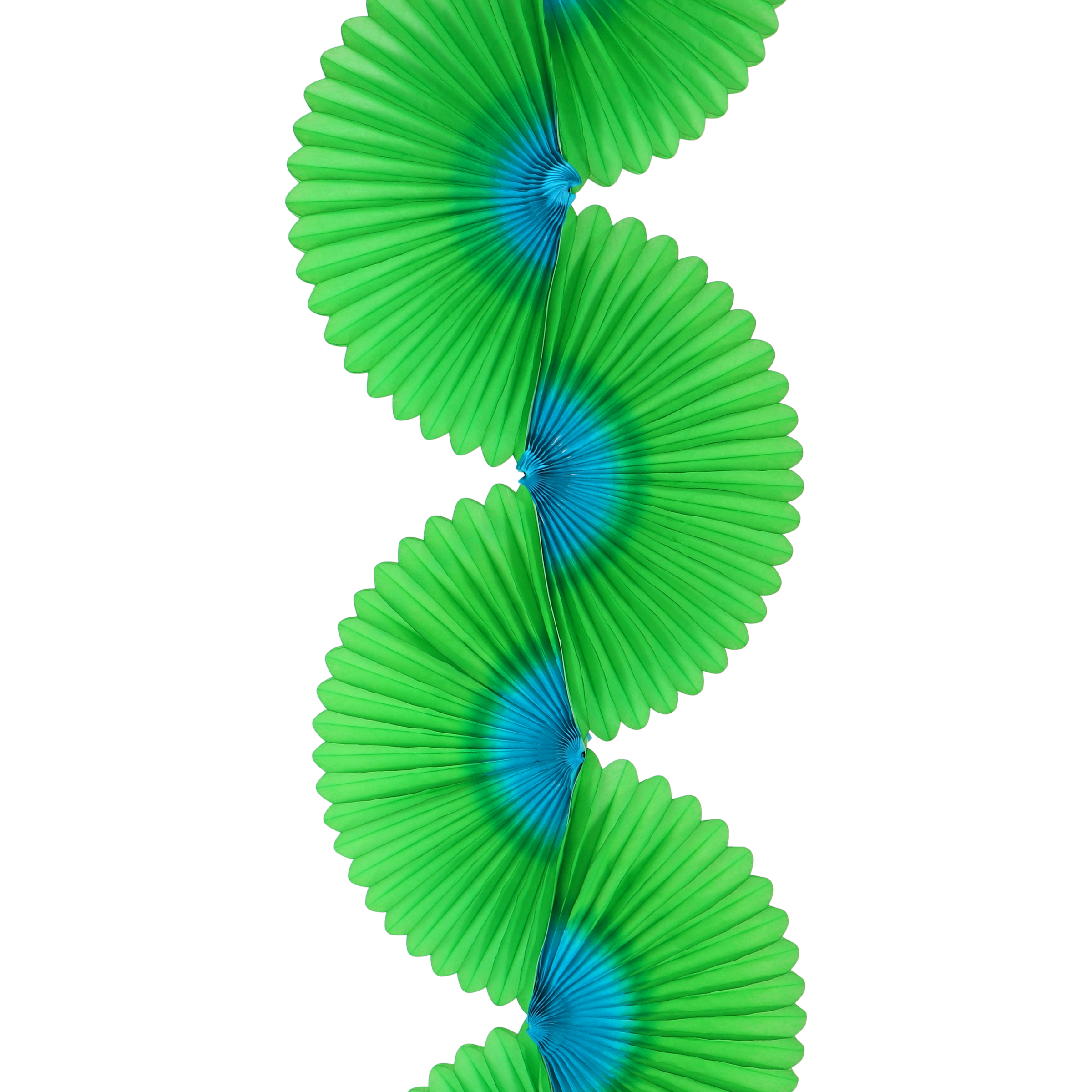 Two-Tone Fan Garland 1.75m