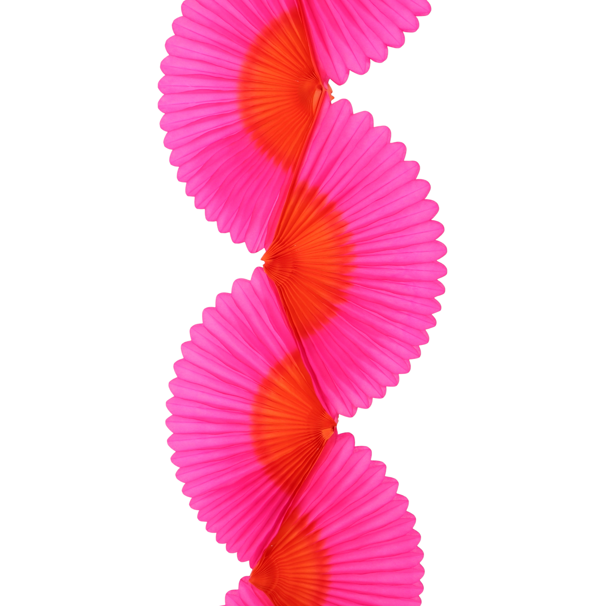 Two-Tone Fan Garland 1.75m