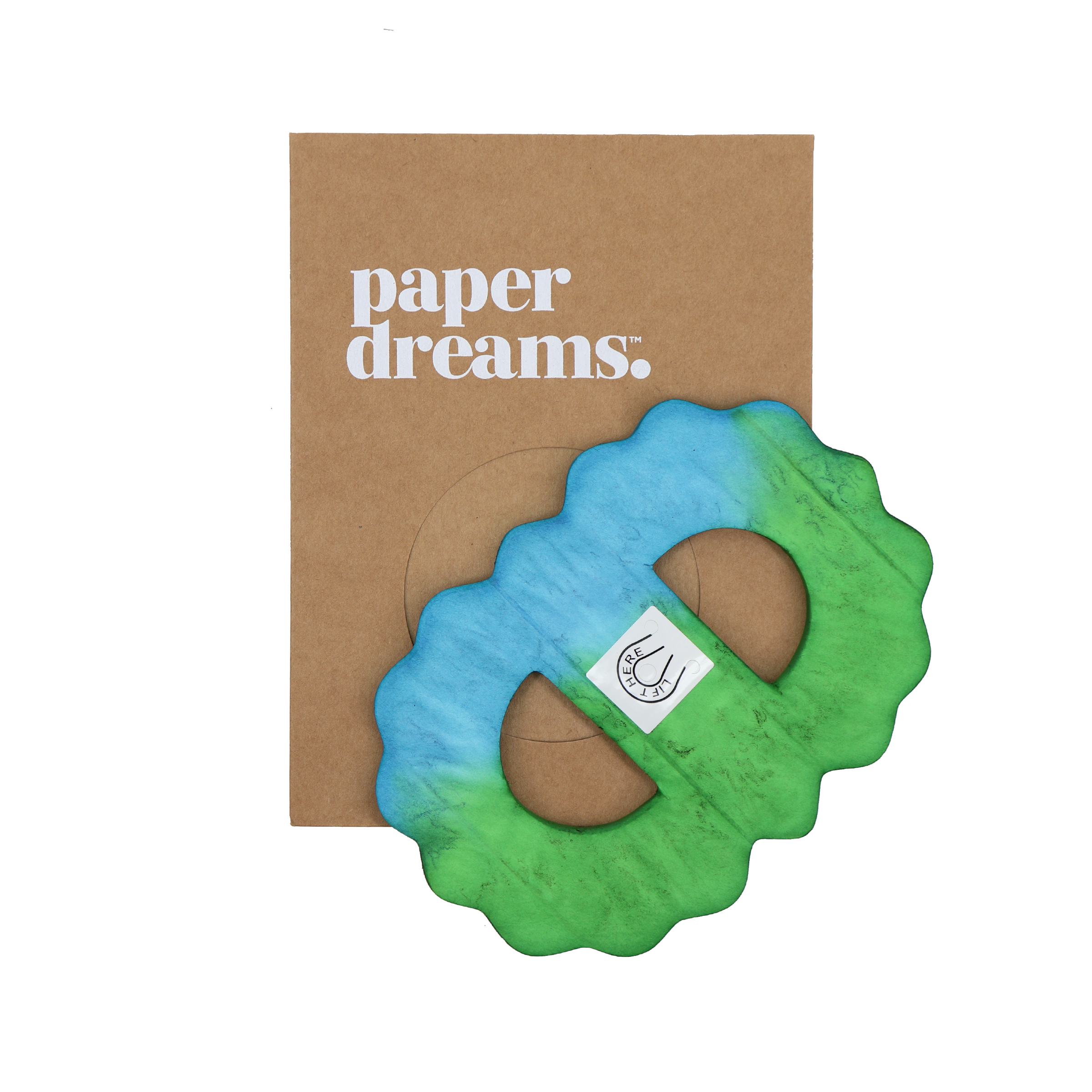 Classic Garland Two-Tone 4m Green & Blue
