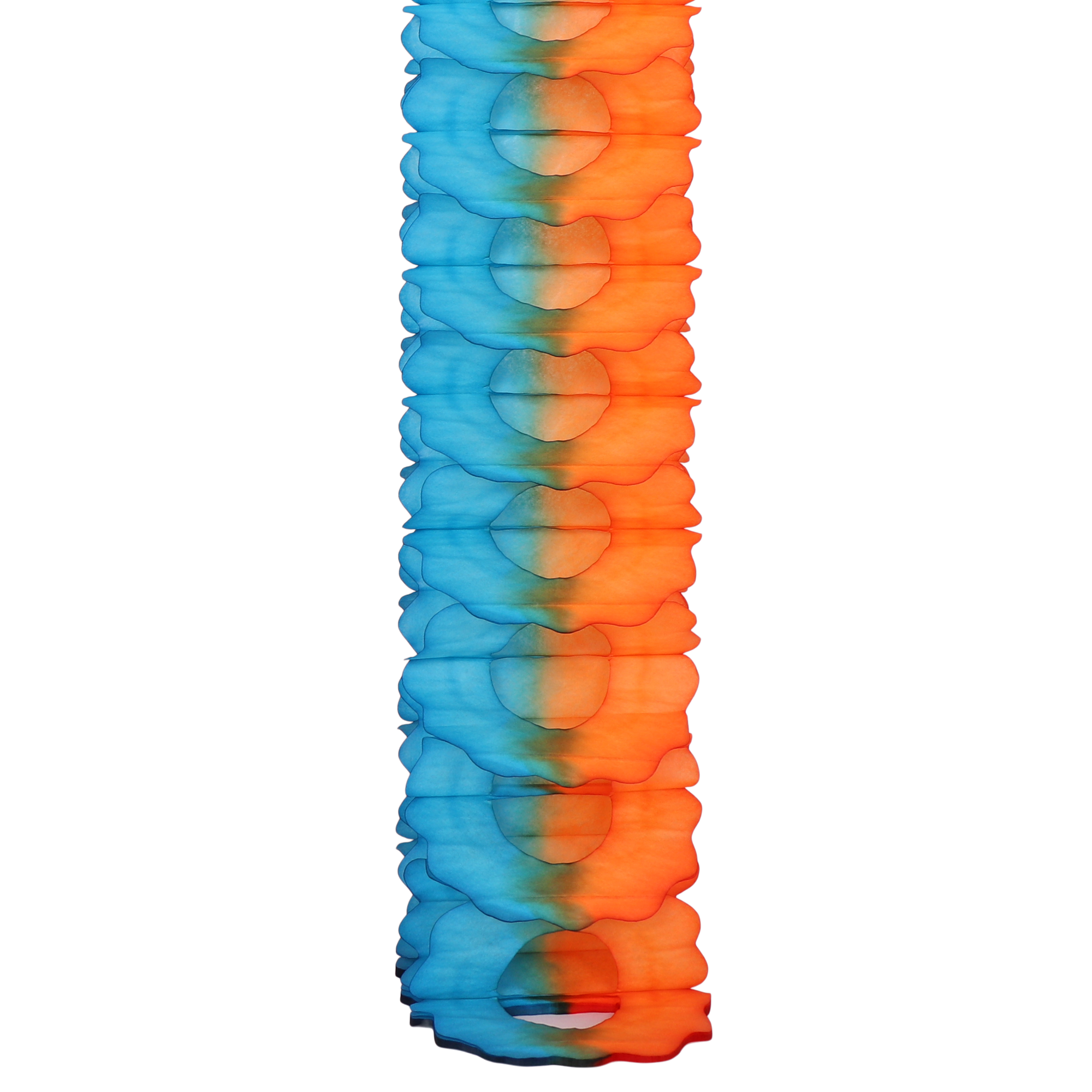 Classic Garland Two-Tone 3.6m Blue & Orange