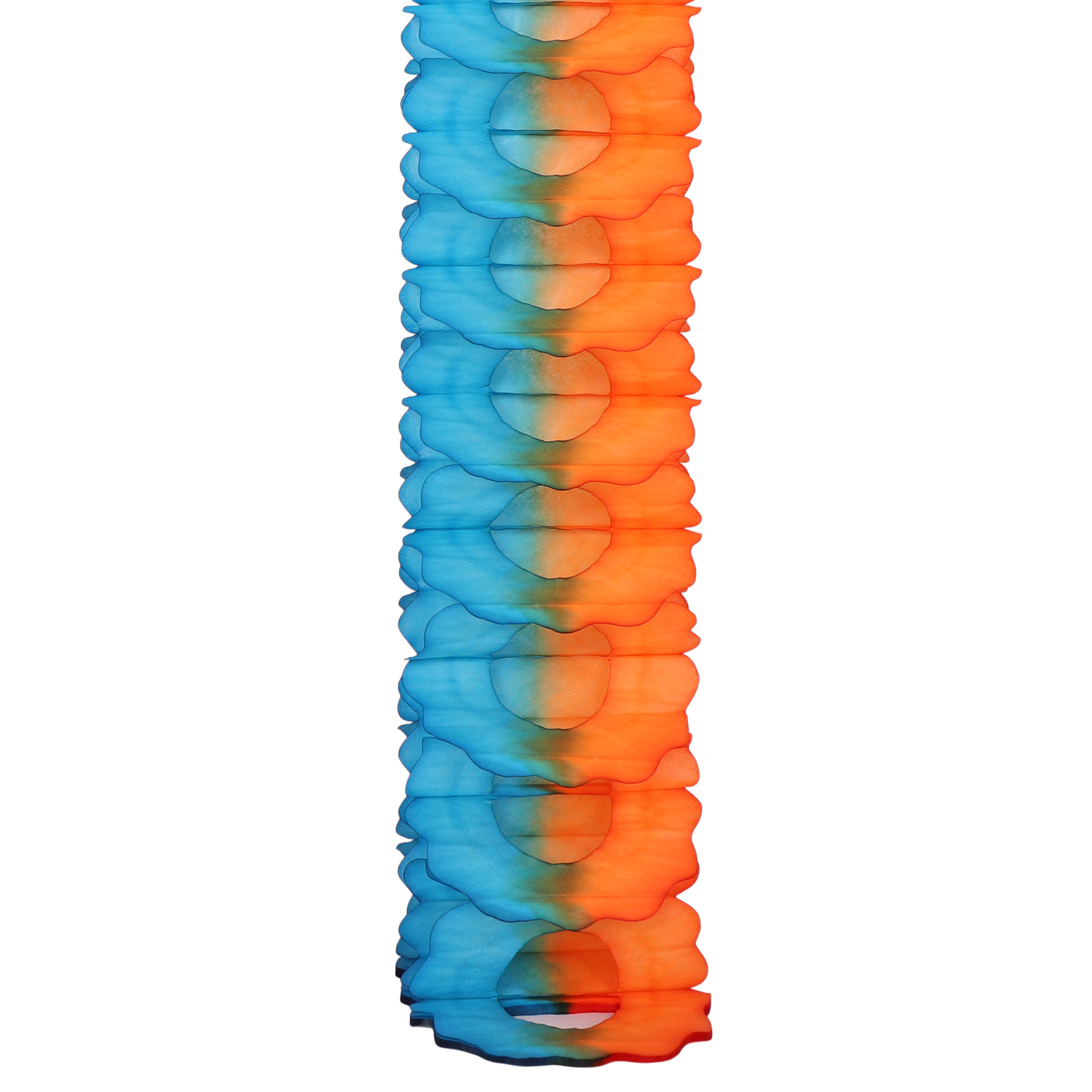 Classic Garland Two-Tone 3.6m Blue & Orange