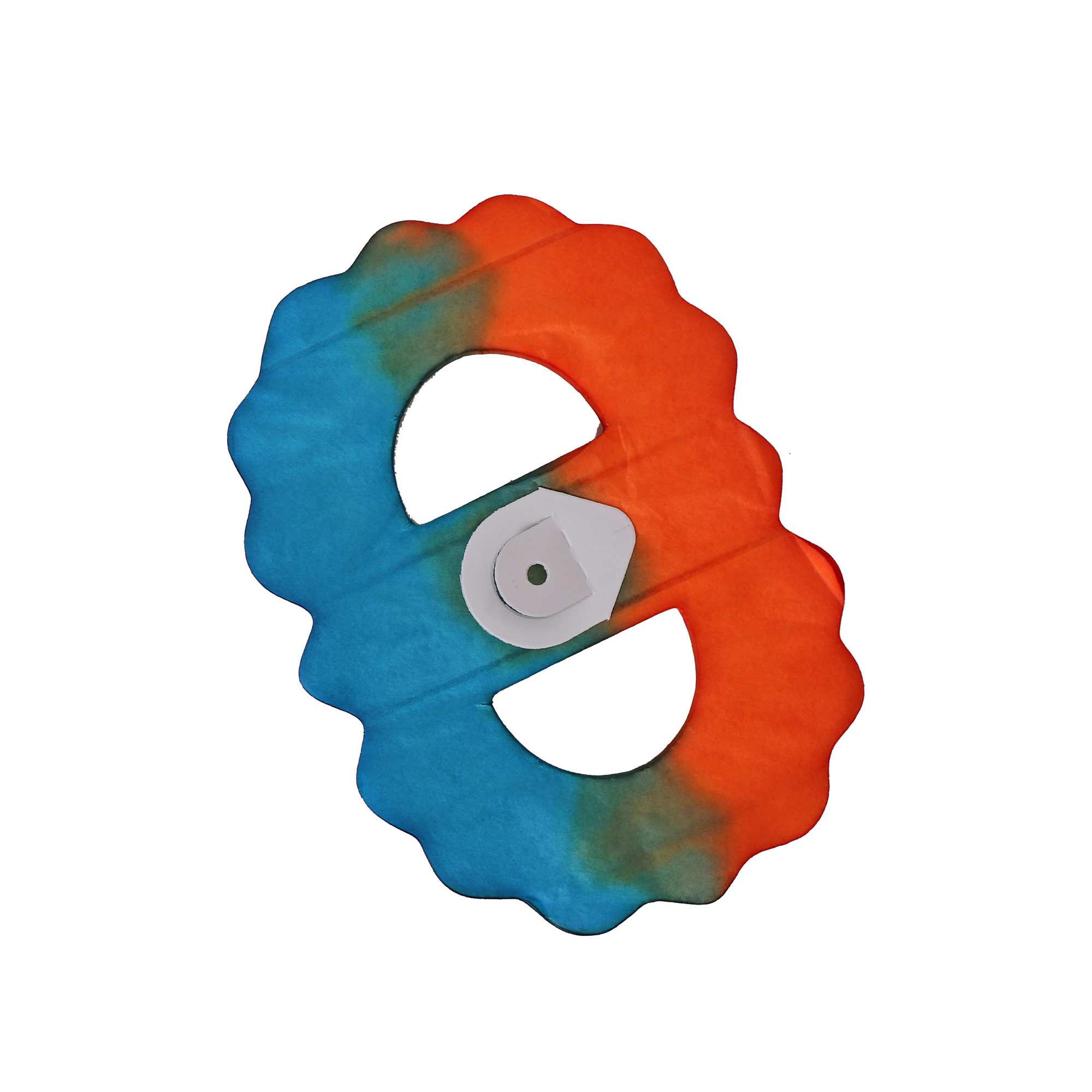 Classic Garland Two-Tone 3.6m Blue & Orange