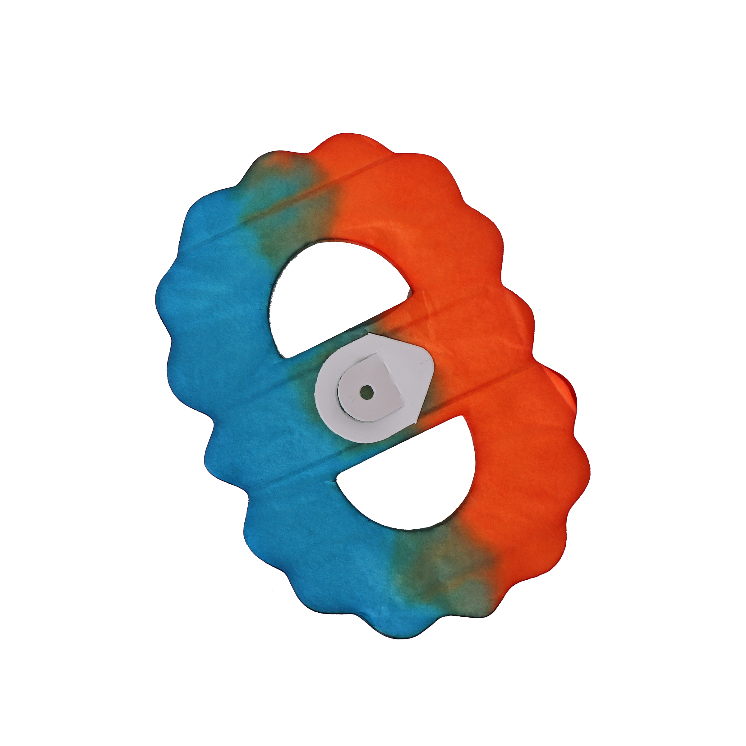 Classic Garland Two-Tone 3.6m Blue & Orange