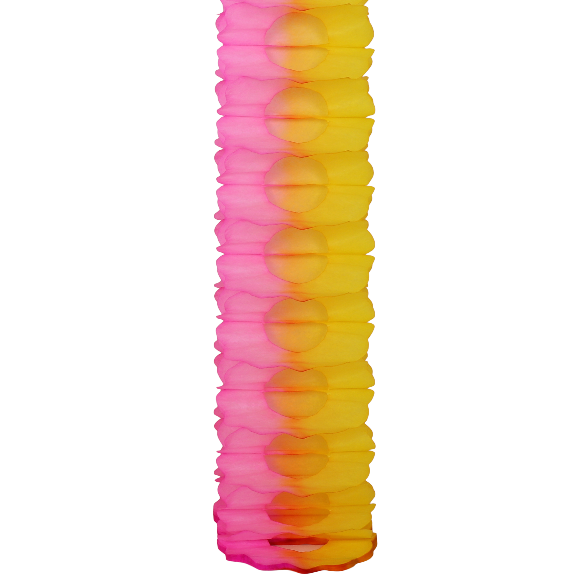 Classic Garland Two-Tone 3.6m Yellow & Pink