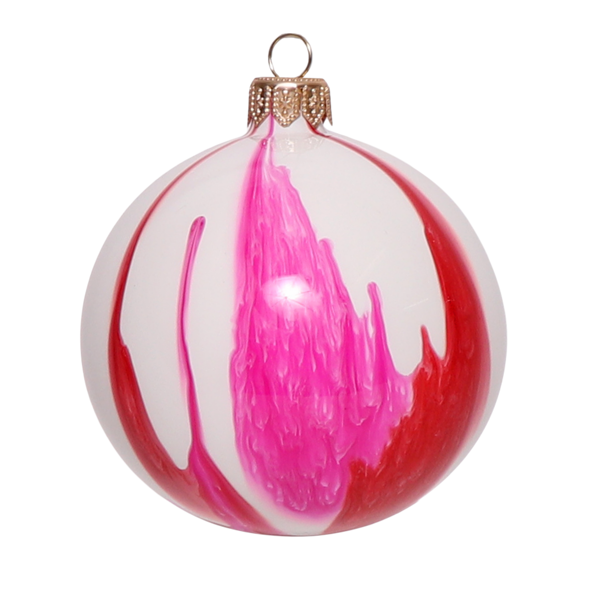 Splash Flame Bauble, 8cm