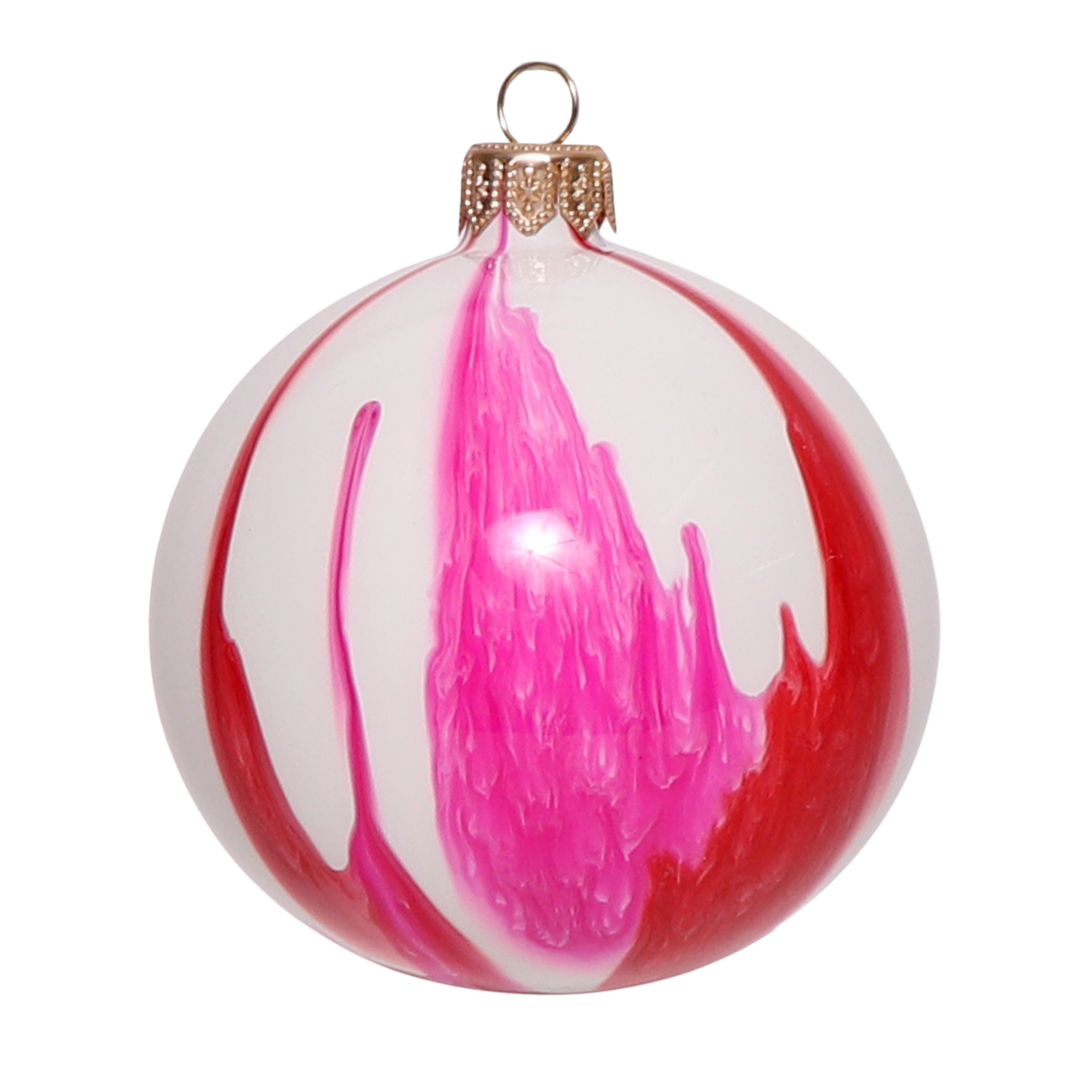 Splash Flame Bauble, 8cm