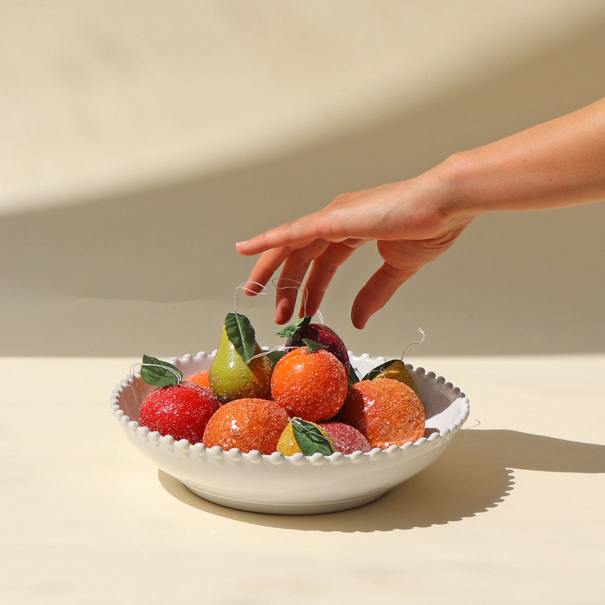 Spun Cotton Frosted Fruits