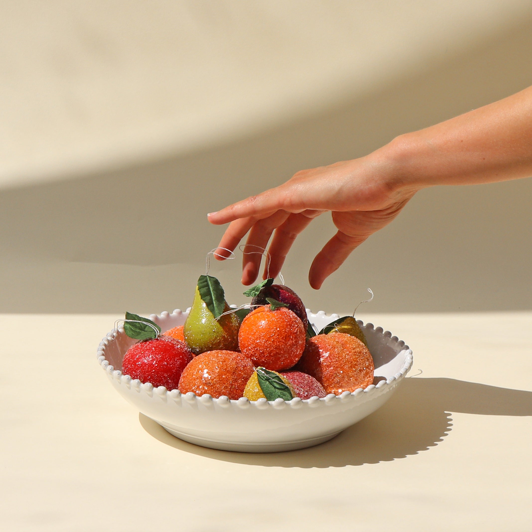 Spun Cotton Frosted Fruits