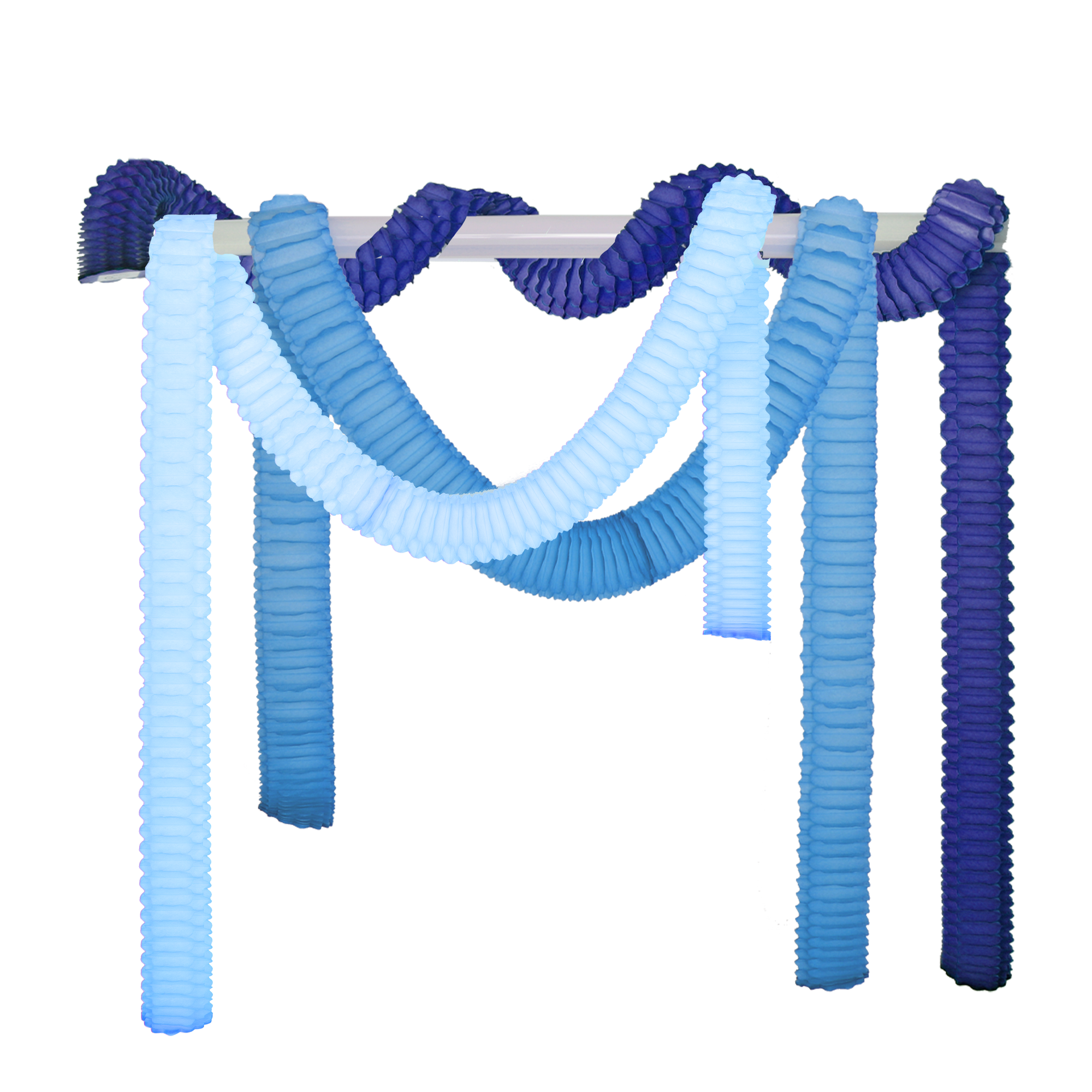 Streamer Garland 2m, Cool Trio