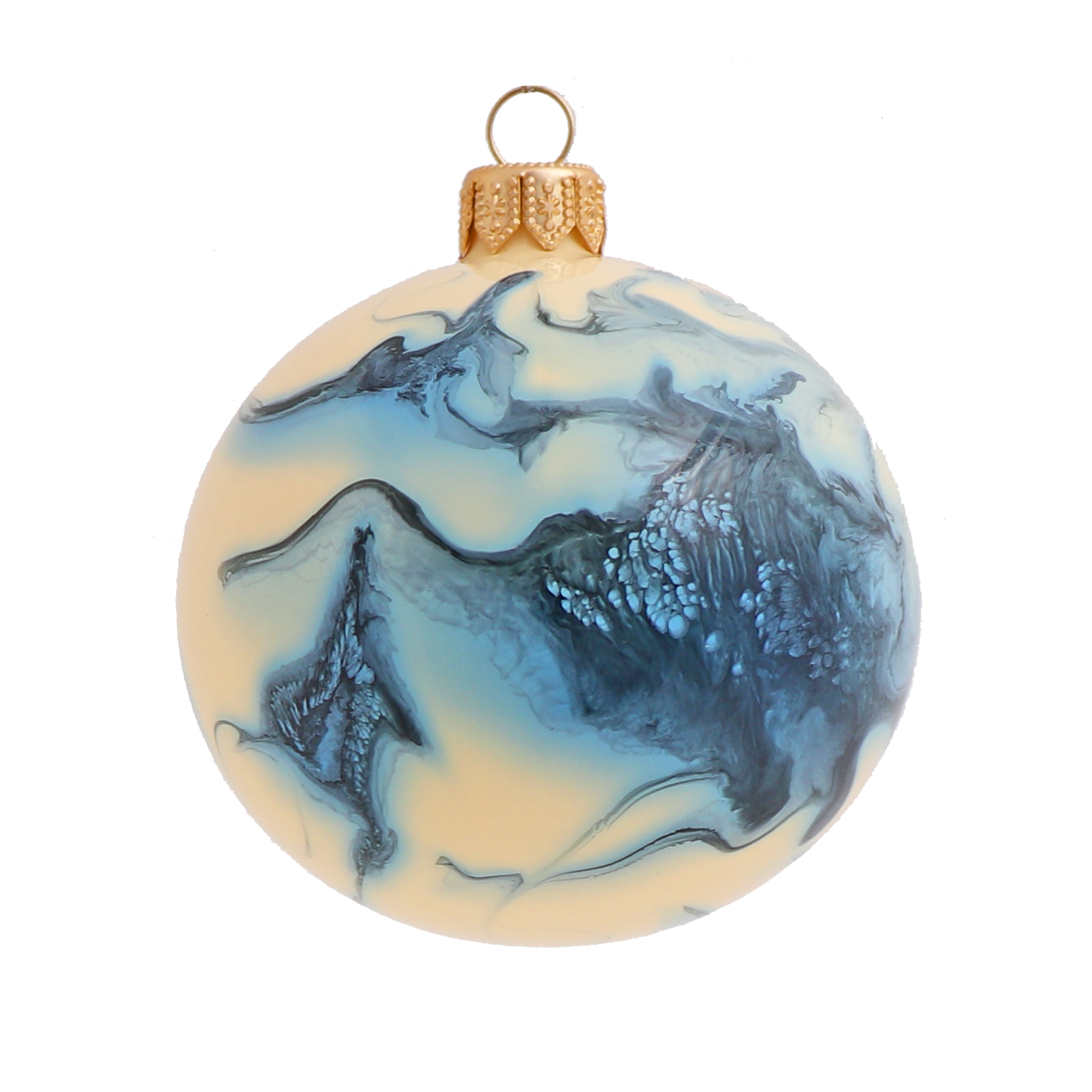 Ripple Bauble, 8cm