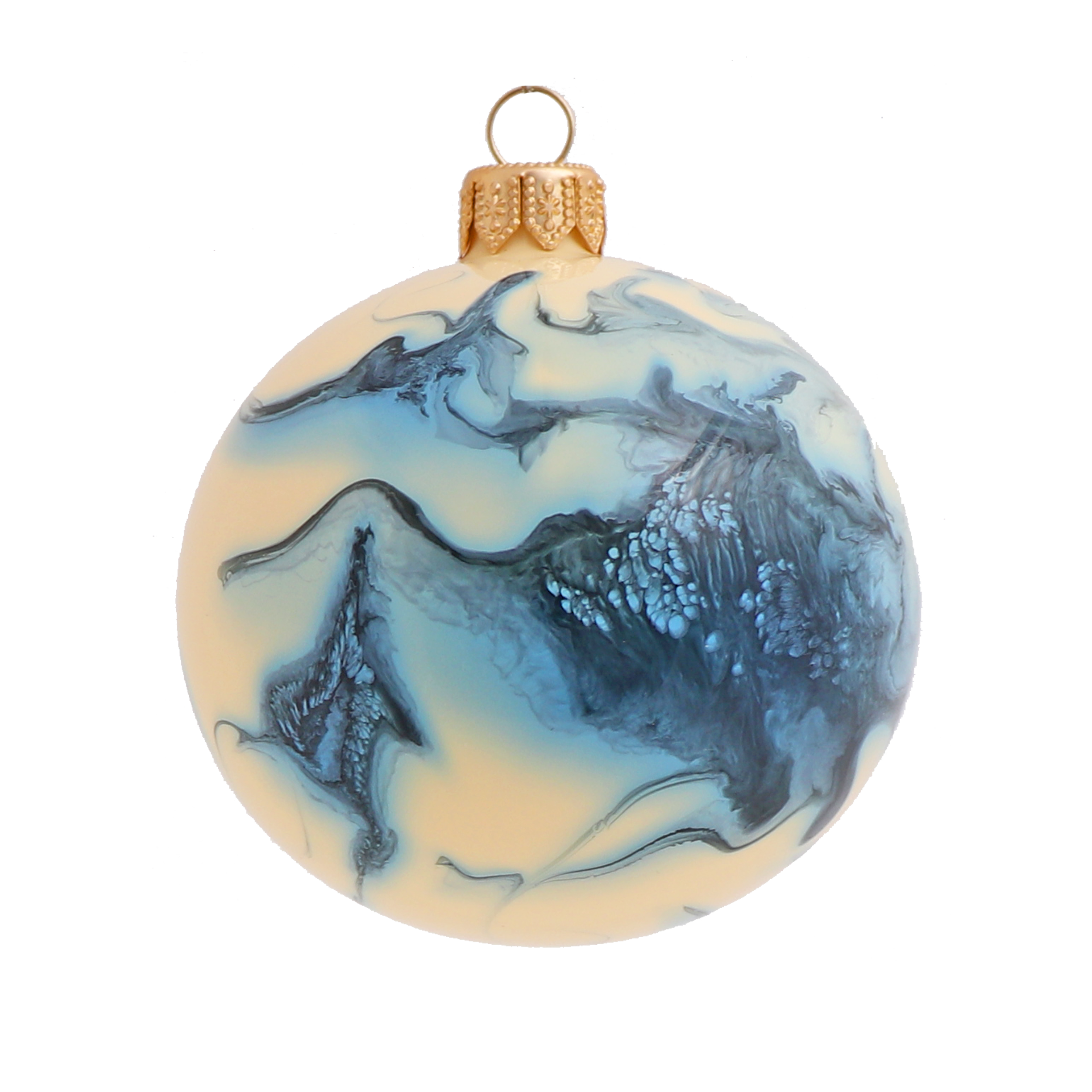 Ripple Bauble, 8cm