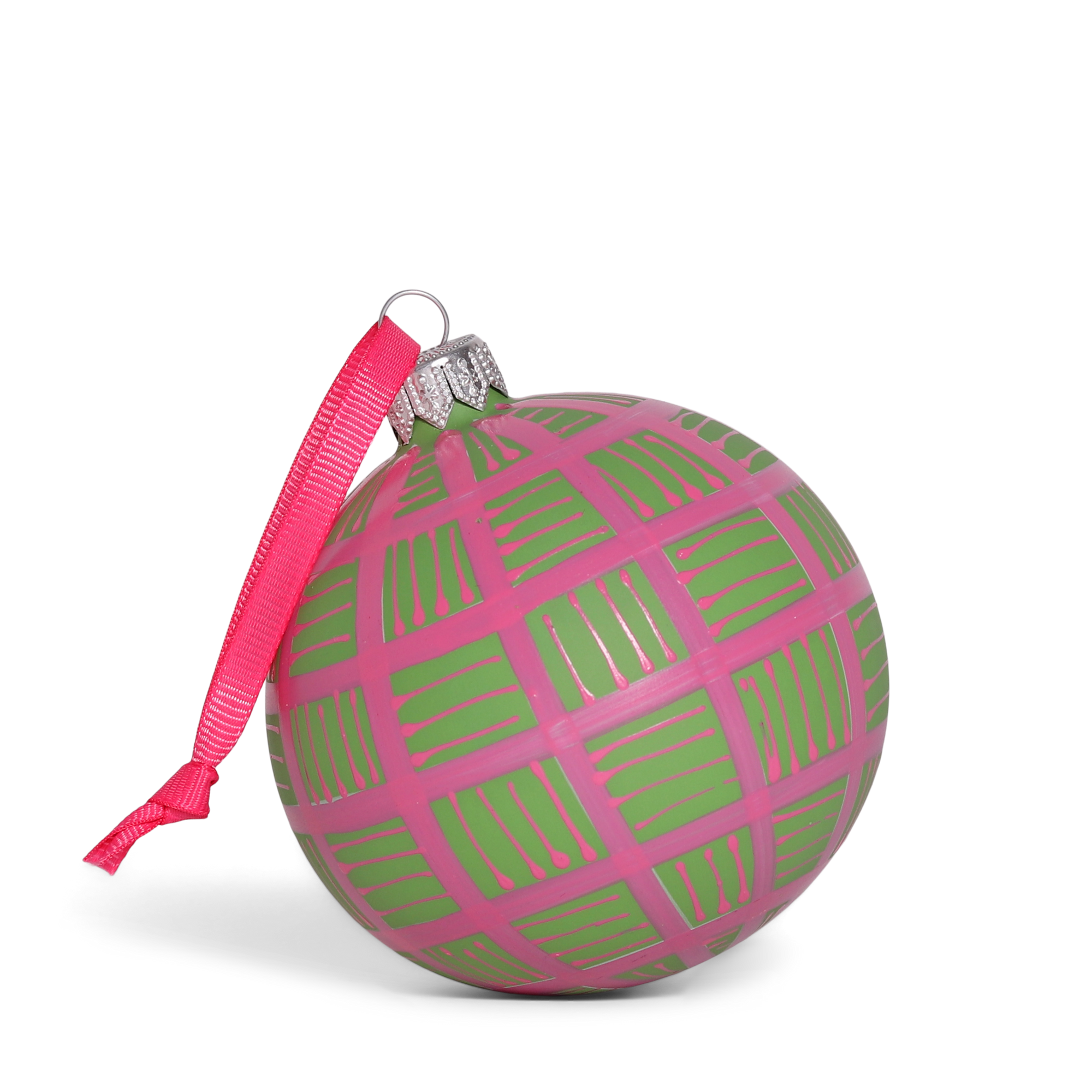 Lines Glass Bauble