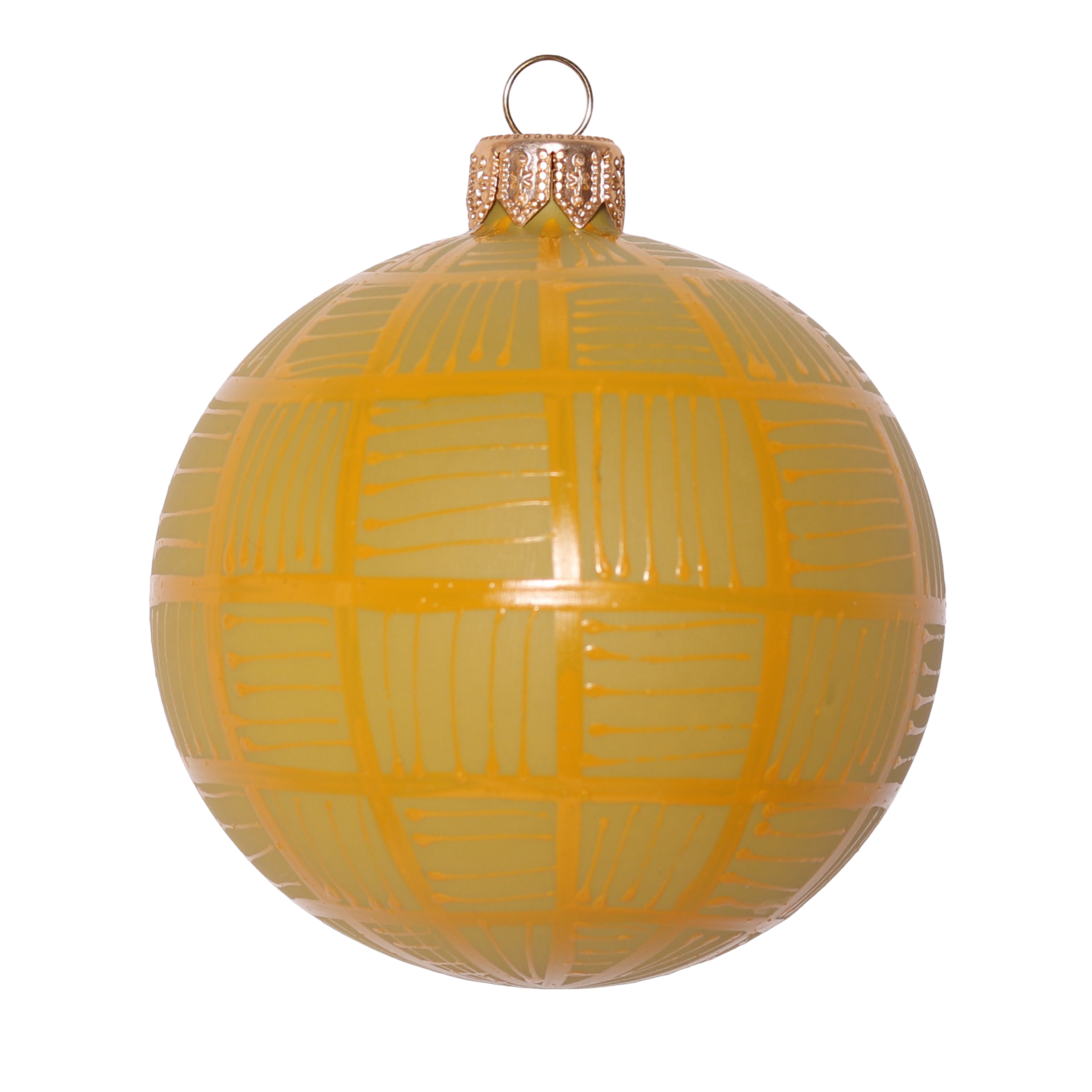 Lines Glass Bauble