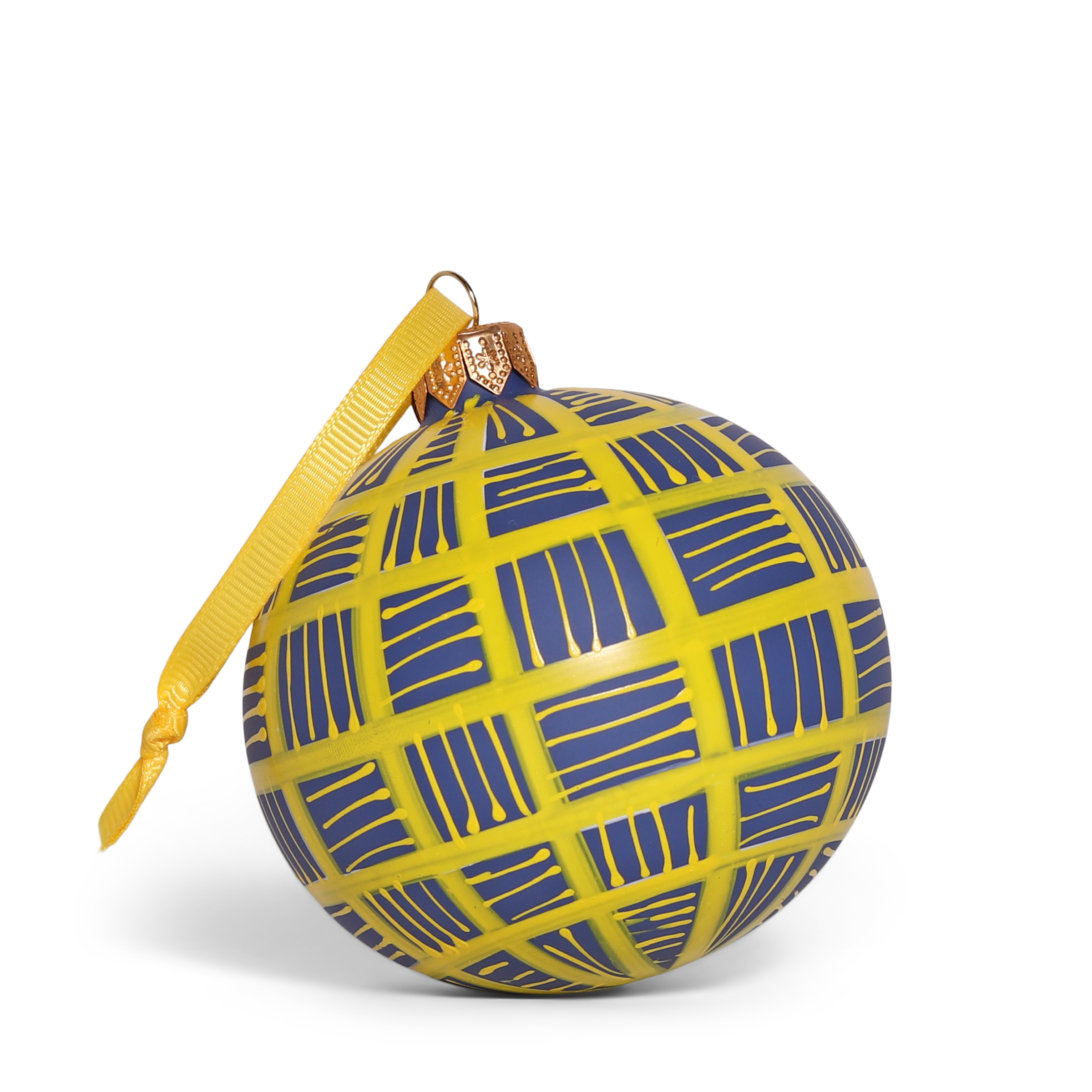 Lines Glass Bauble