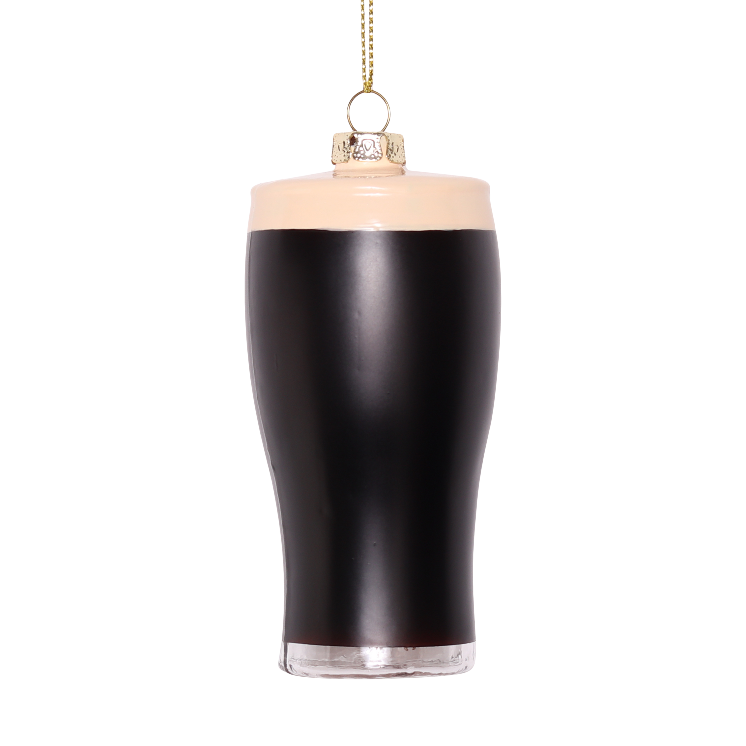 Stout Glass Decoration, 9cm