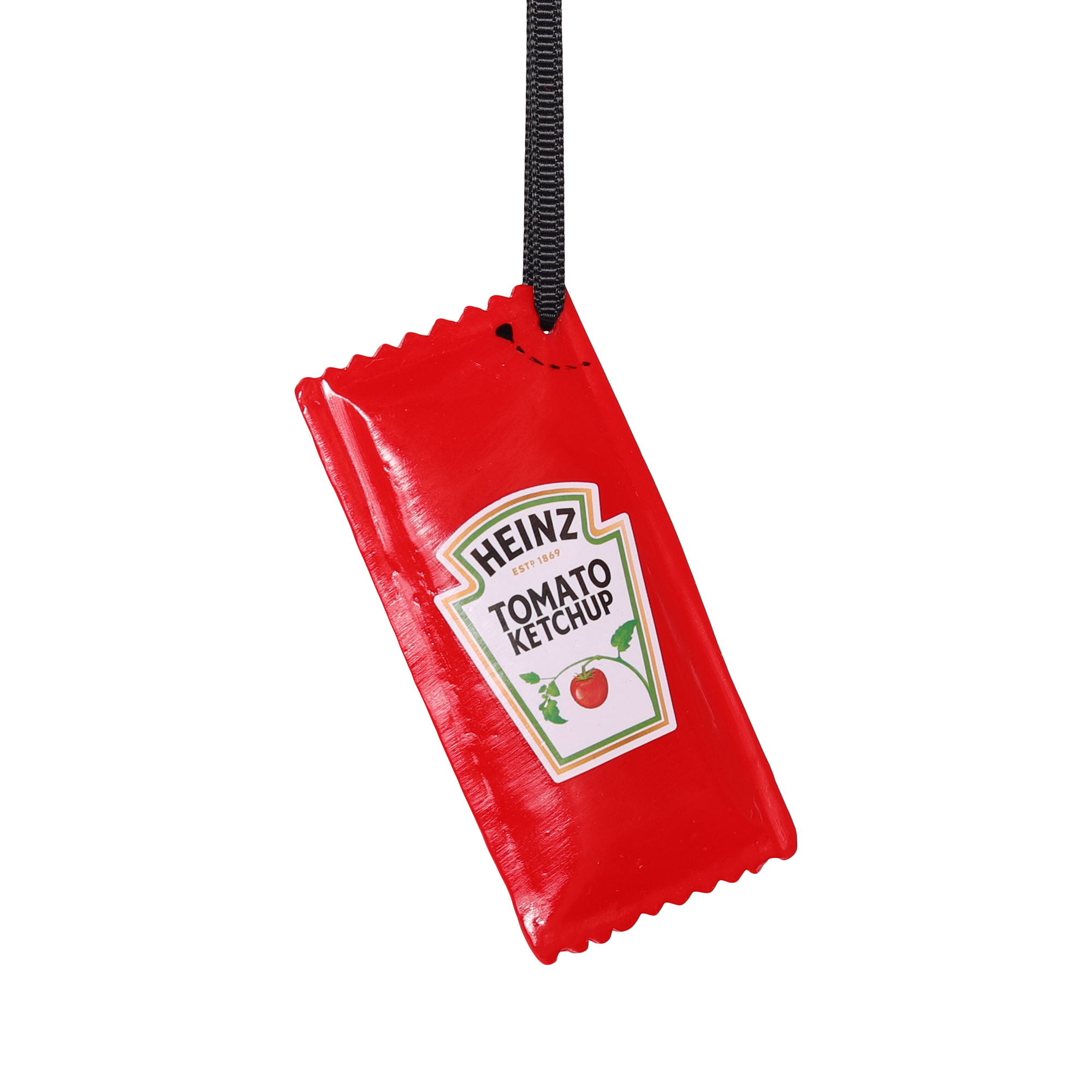 HEINZ Tomato Sauce Sachet Resin Decoration, 8cm