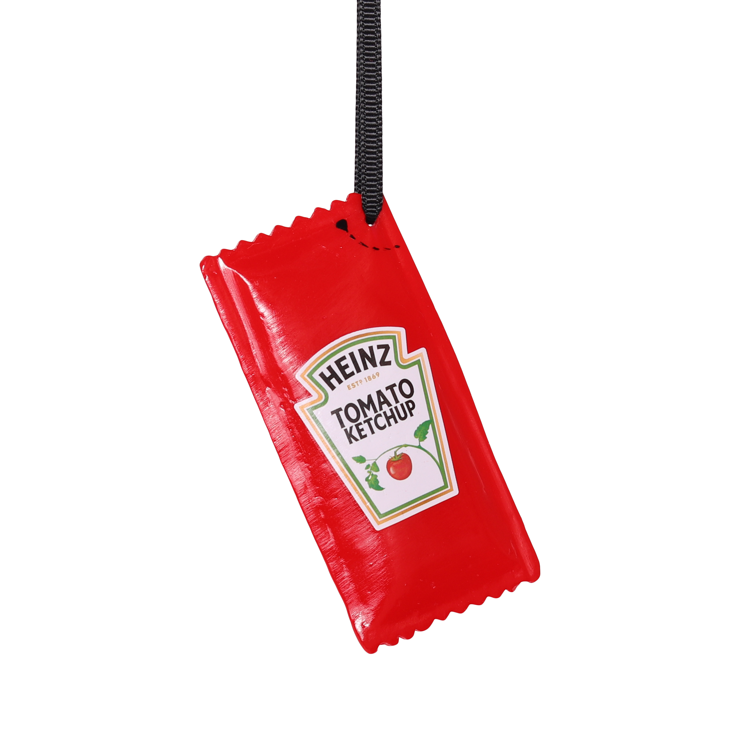 HEINZ Tomato Sauce Sachet Resin Decoration, 8cm