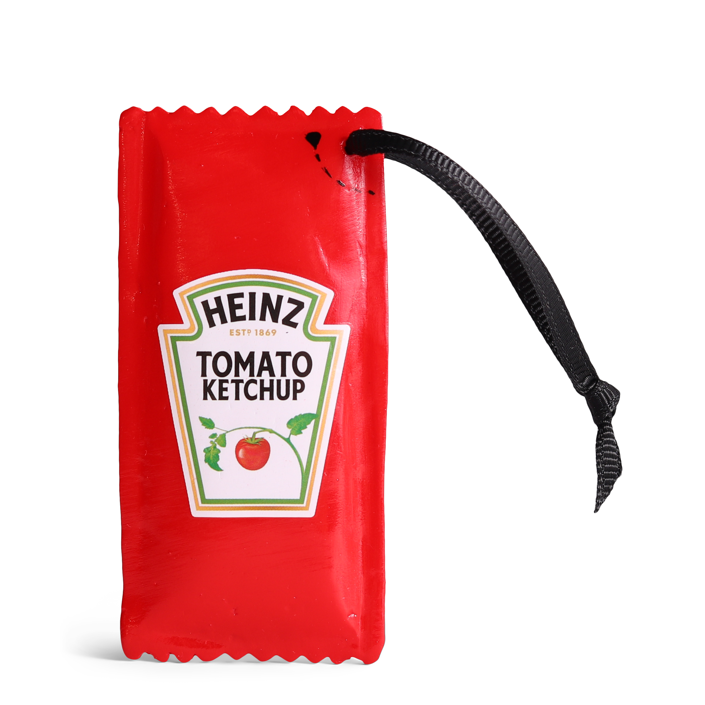 HEINZ Tomato Sauce Sachet Resin Decoration, 8cm