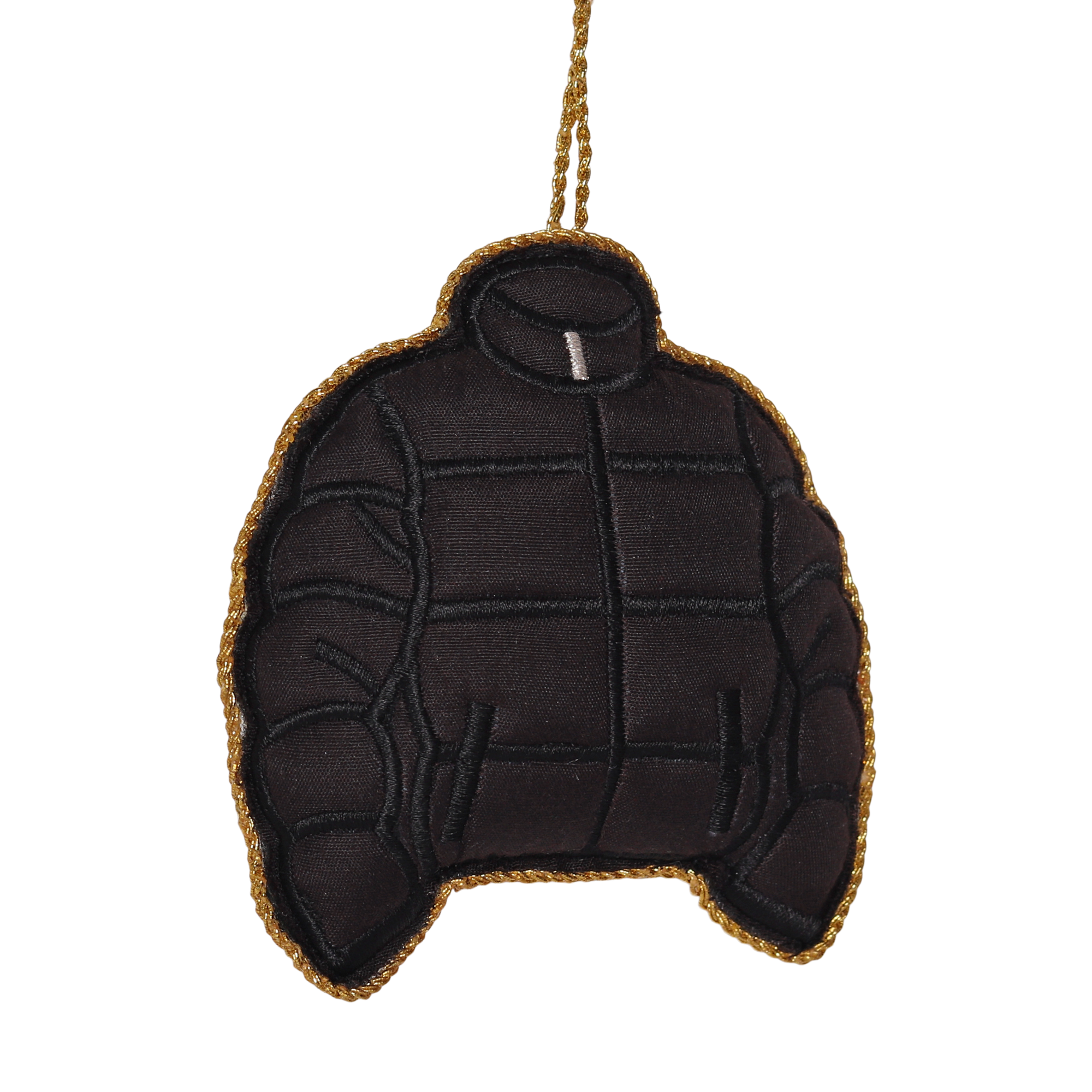 Puffer Jacket Embroidered Decoration, 11cm