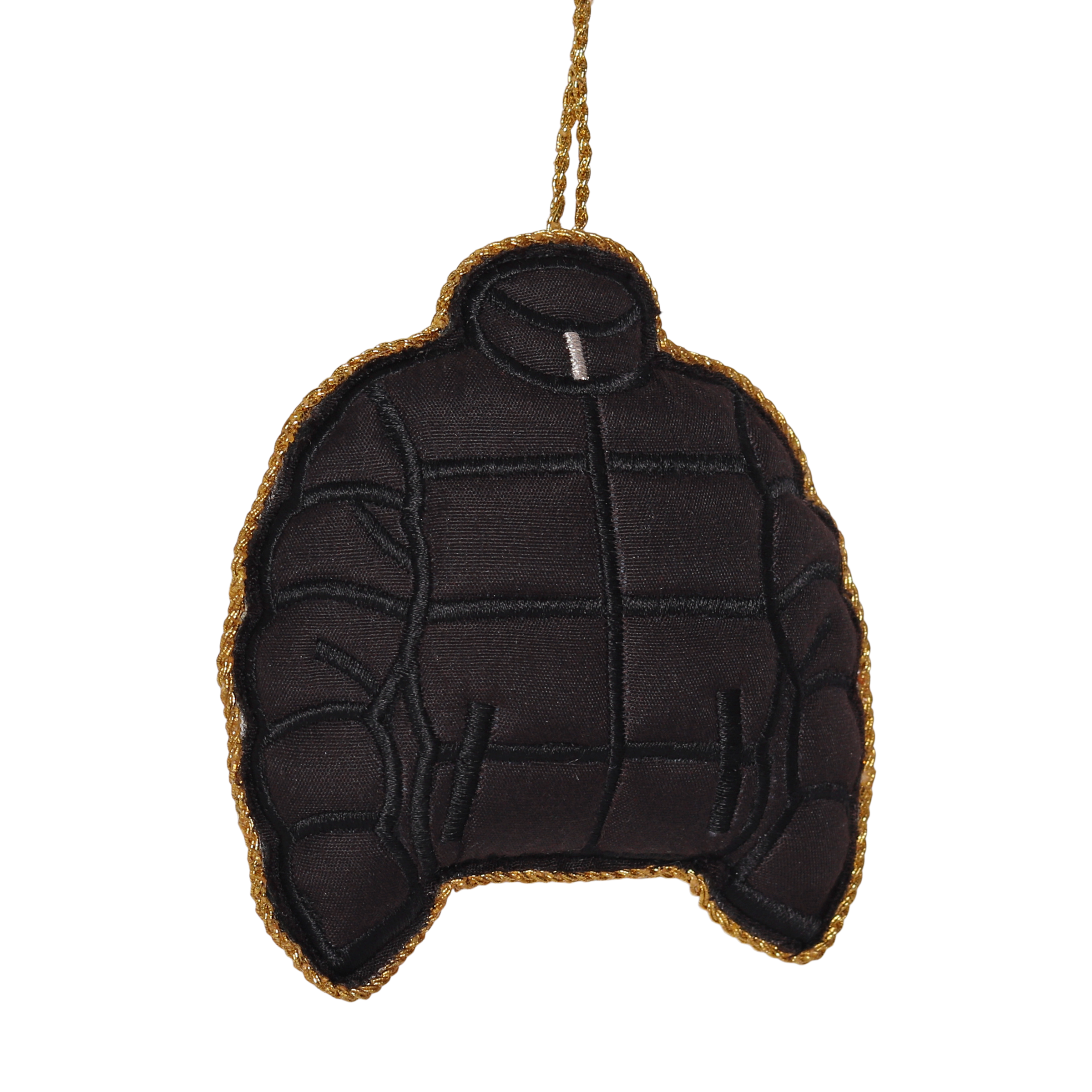 Puffer Jacket Embroidered Decoration, 11cm