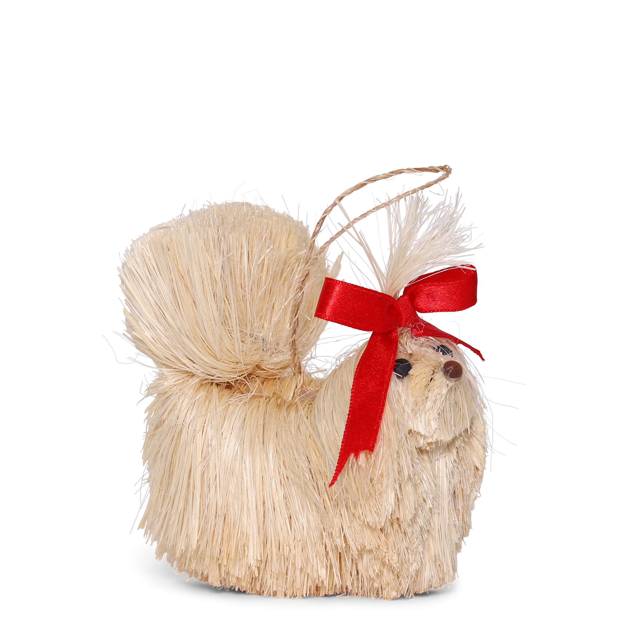Bristle Maltese Decoration, 10cm