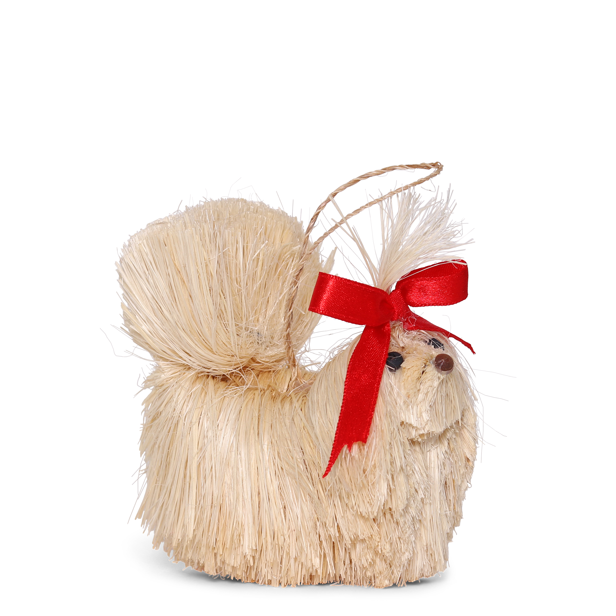 Bristle Maltese Decoration, 10cm