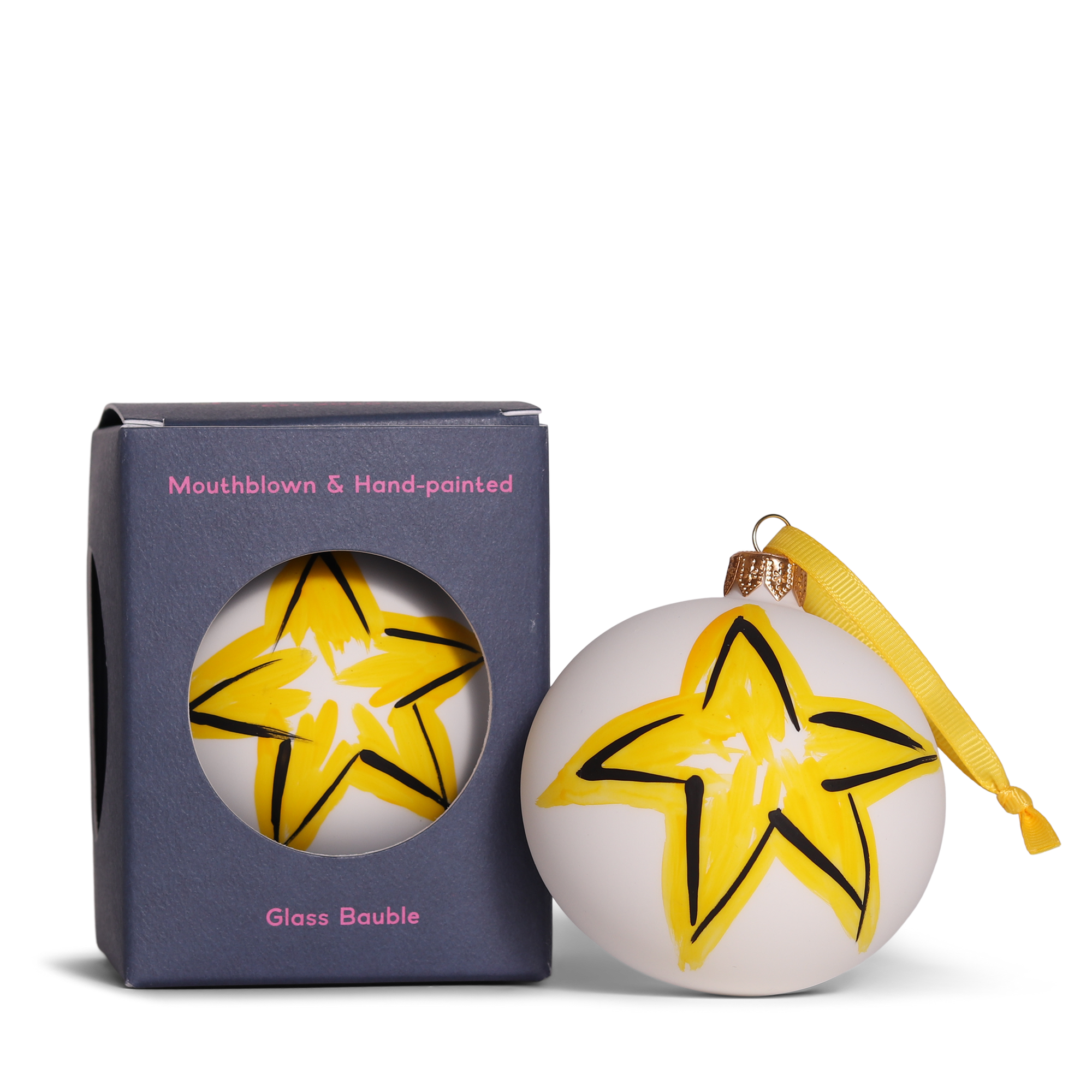 Star Artist Bauble, 8cm