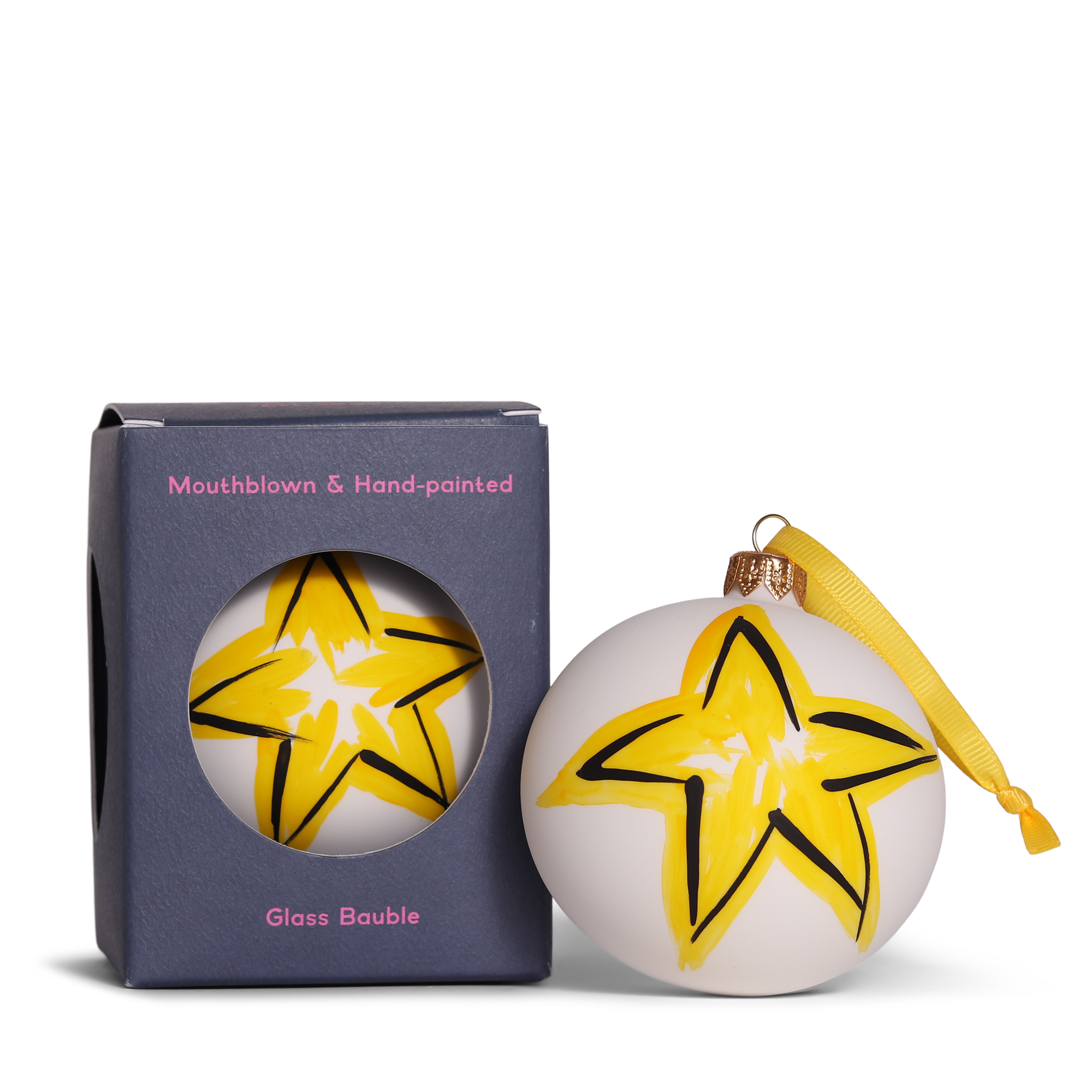 Star Artist Bauble, 8cm