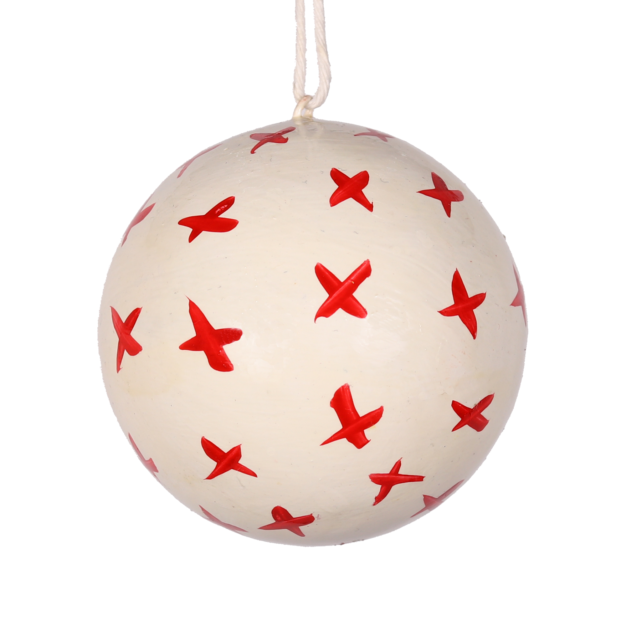 Crosses Papier Mâché Bauble