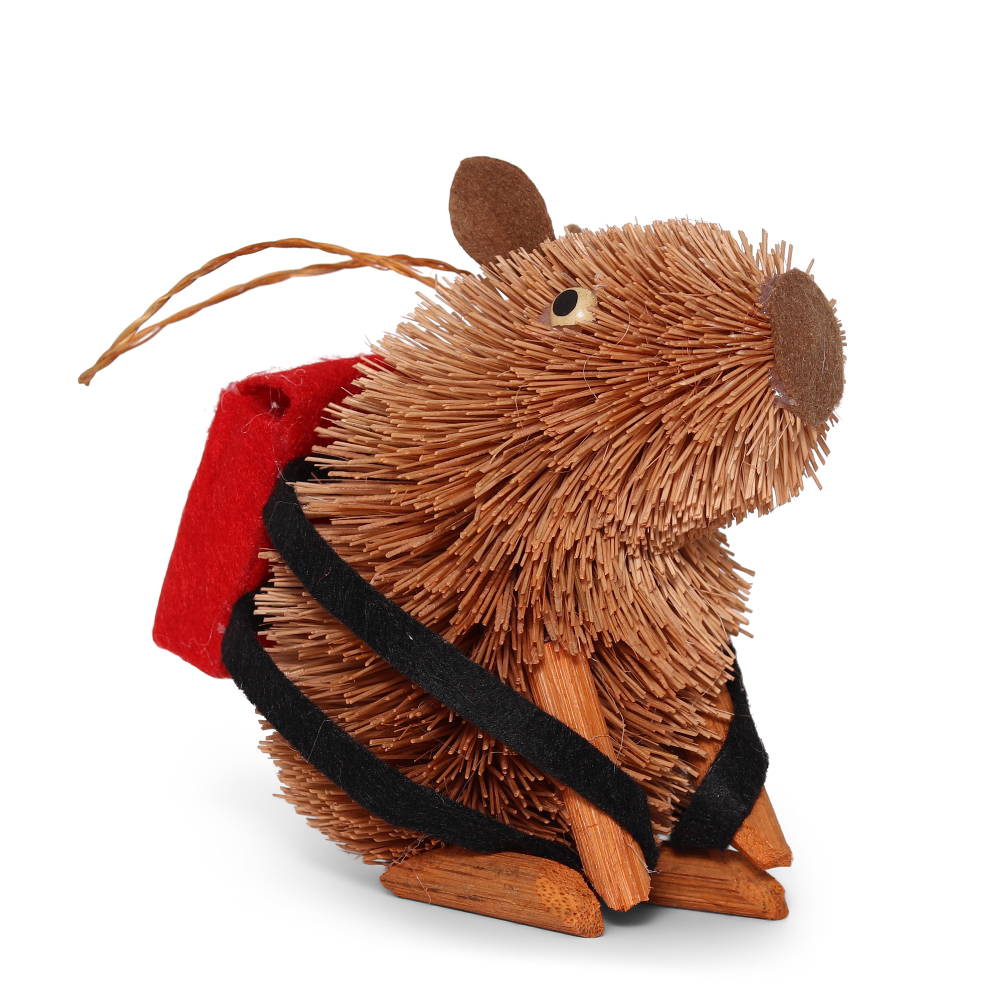 Bristle Capybara Decoration, 10cm