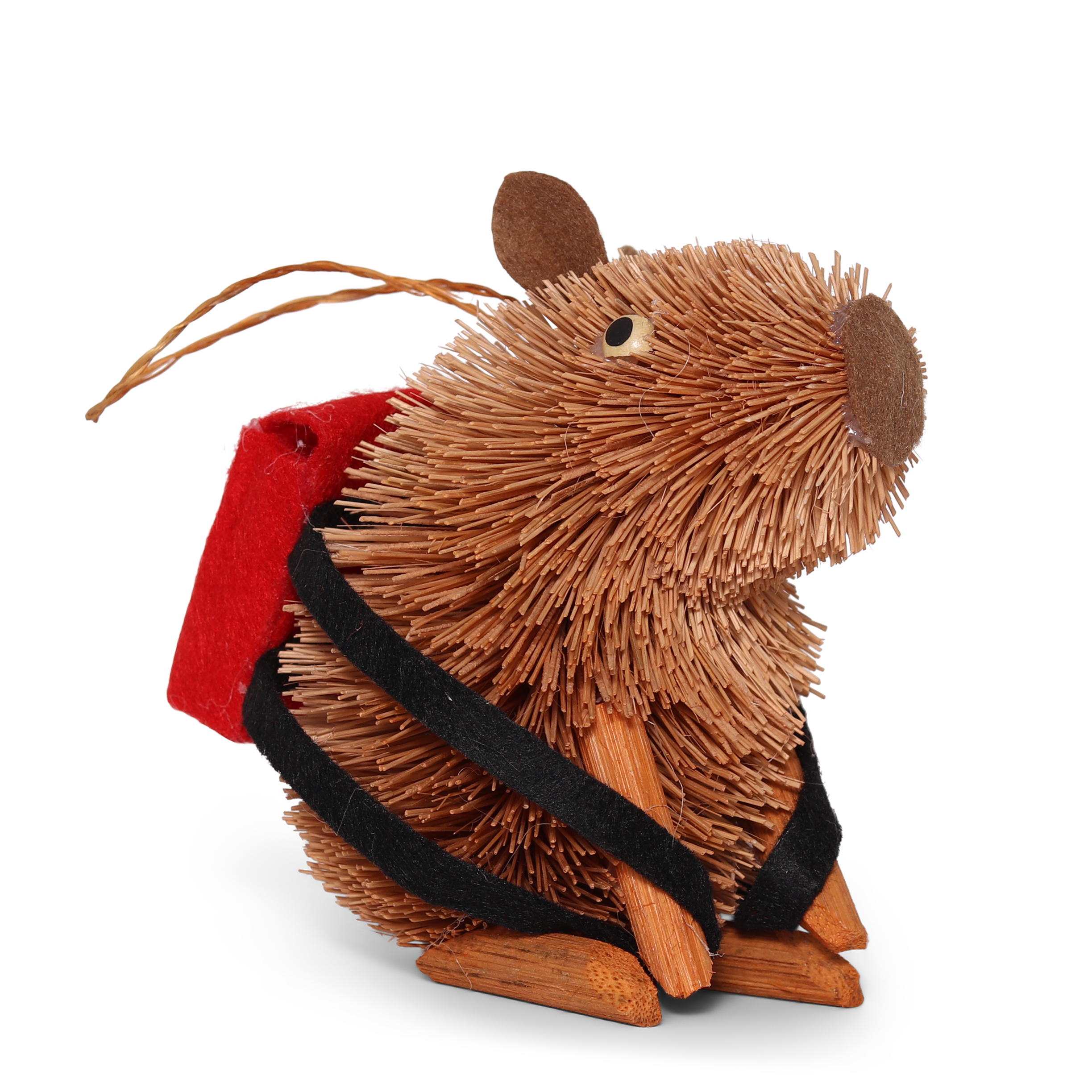 Bristle Capybara Decoration, 10cm