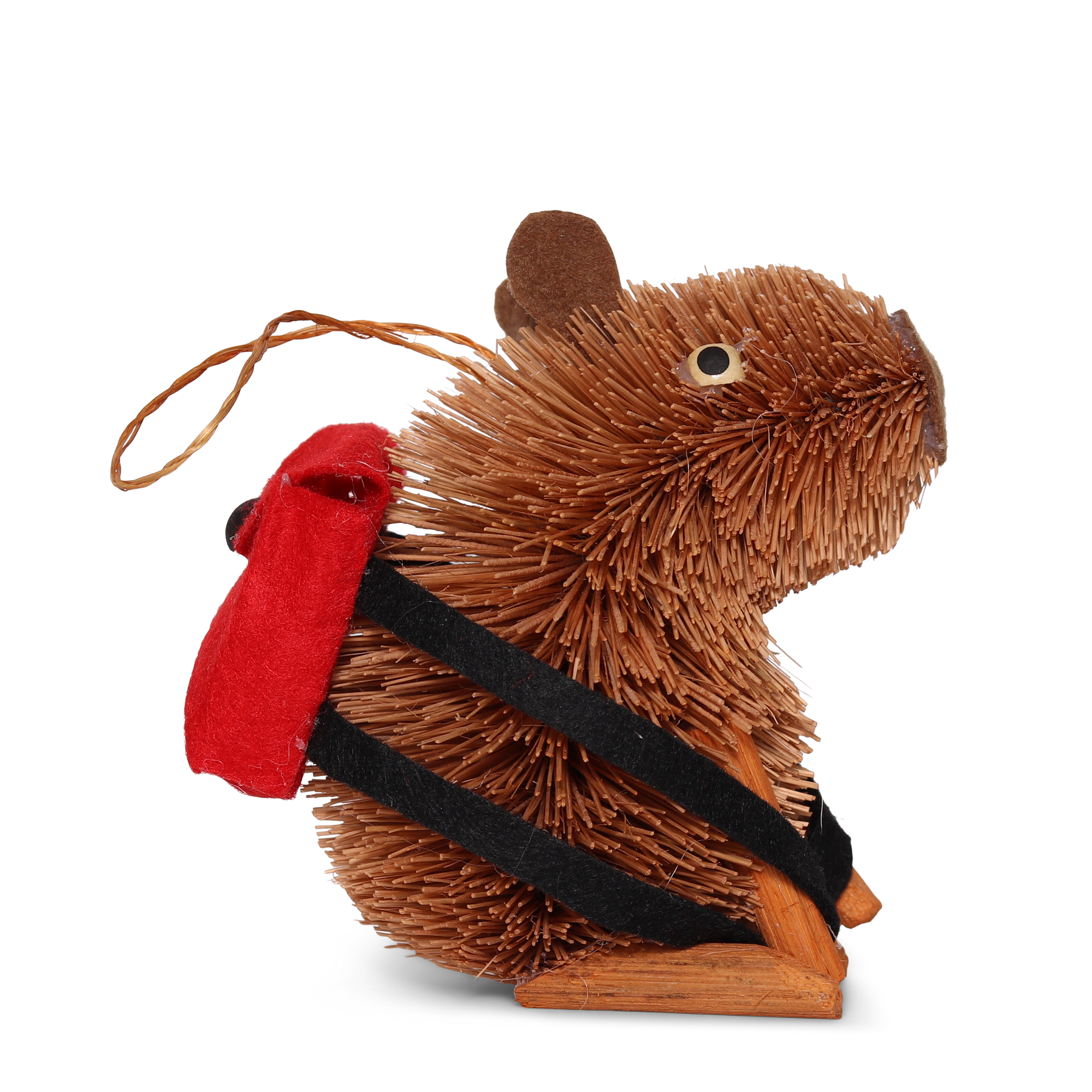 Bristle Capybara Decoration, 10cm