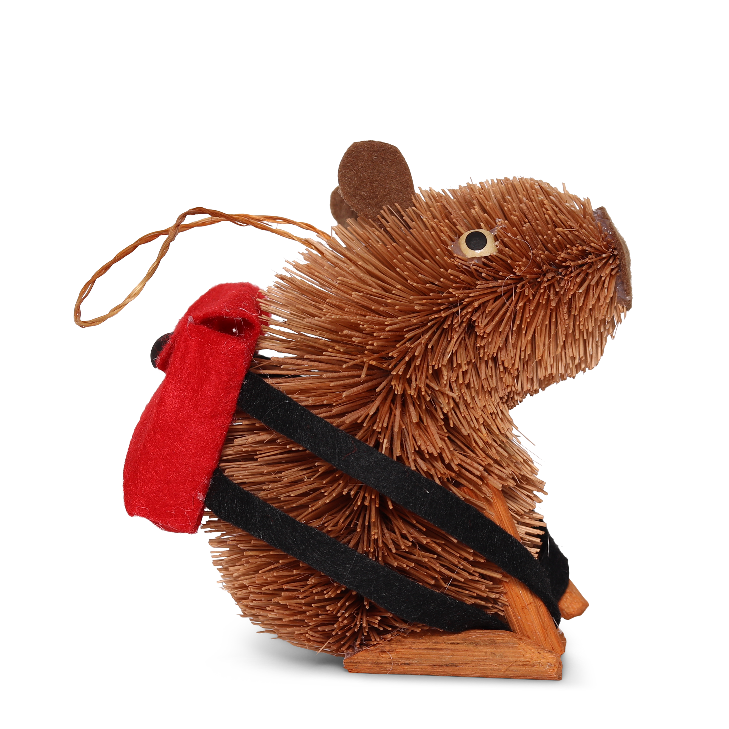 Bristle Capybara Decoration, 10cm