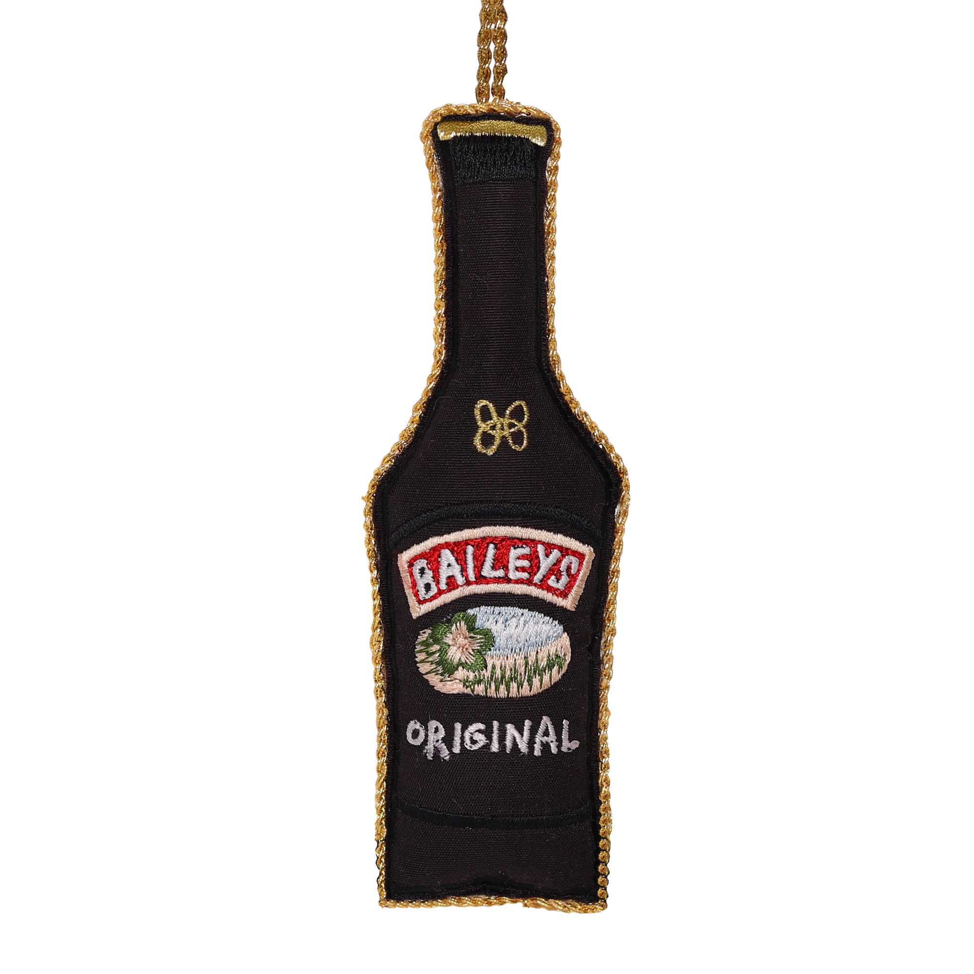 Baileys Embroidered Decoration, 10cm