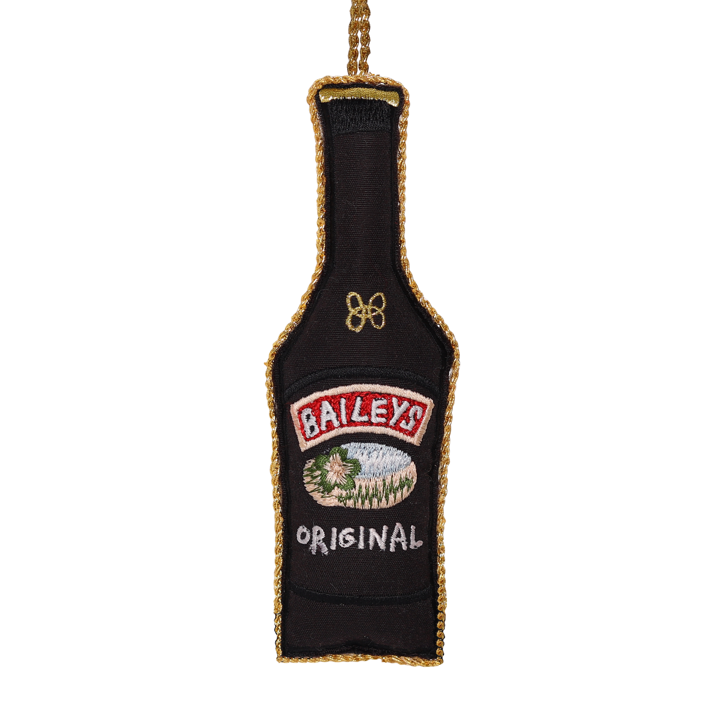 Baileys Embroidered Decoration, 10cm