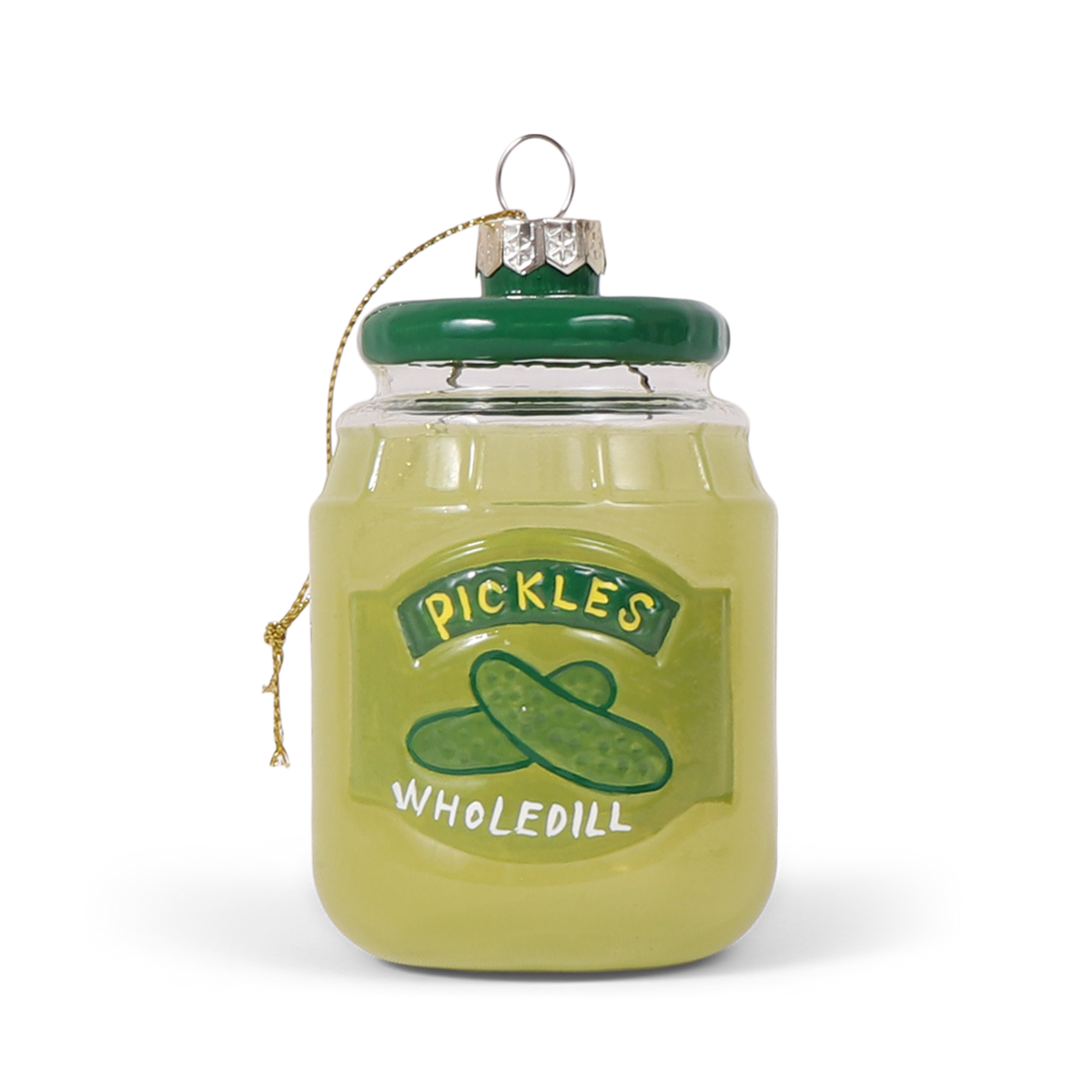 Pickles Jar Glass Decoration