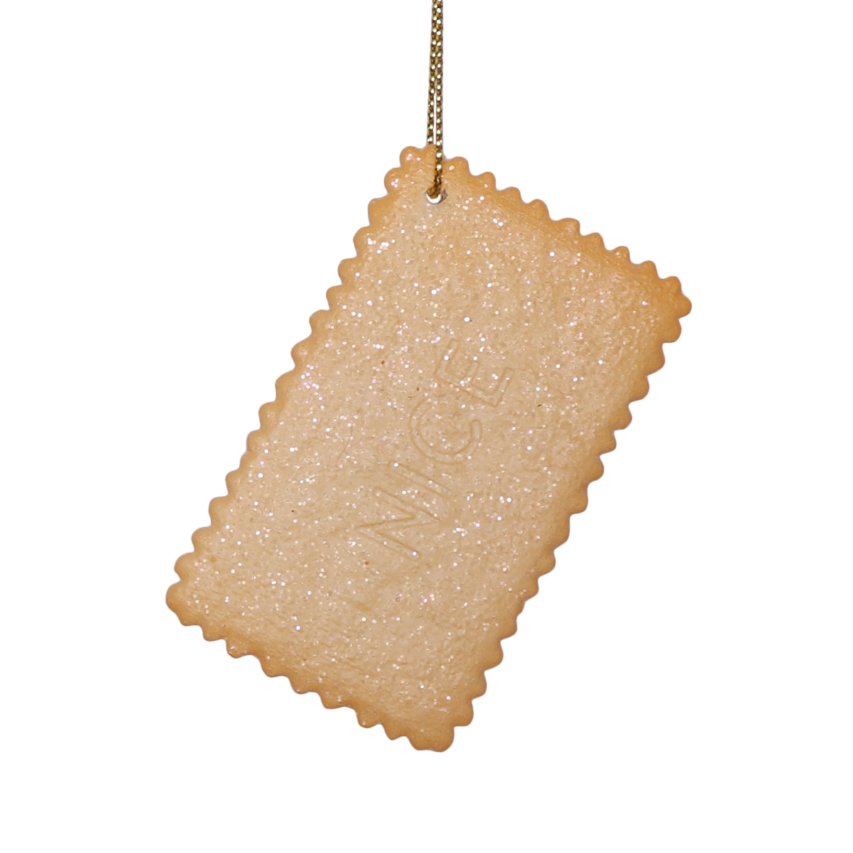 (Naughty) Nice Biscuit Resin Decoration