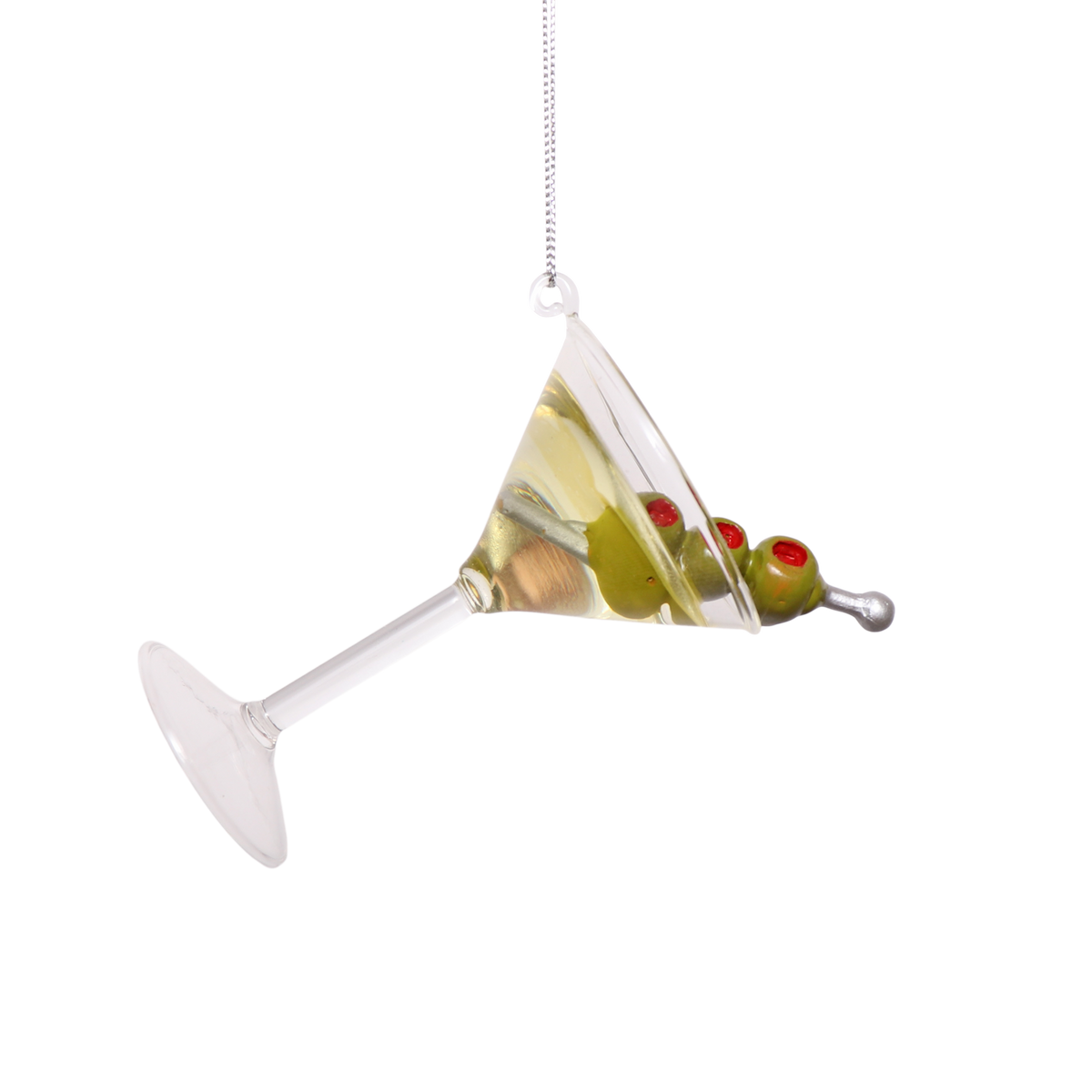 Dirty Martini Glass Decoration